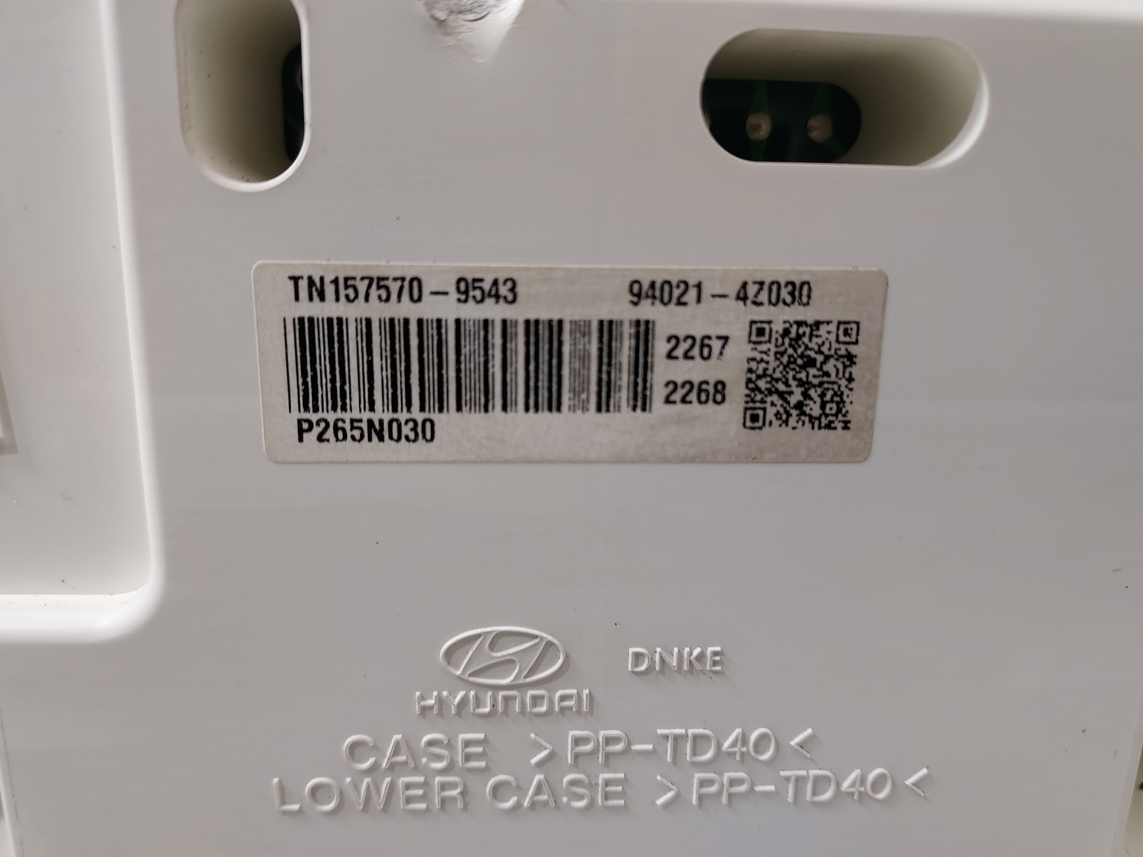 Pre-Owned 2017-2018 Hyundai Santa Fe Speedo Speedometer Cluster 32K Miles OEM LKQ (Good)