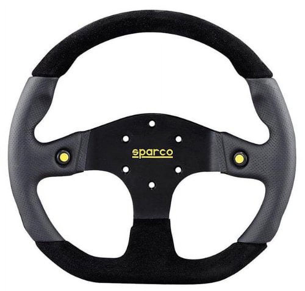 Sparco 015TMG22TUV Mugello Black Steering Wheel Diameter: 330mm Perforated Leather