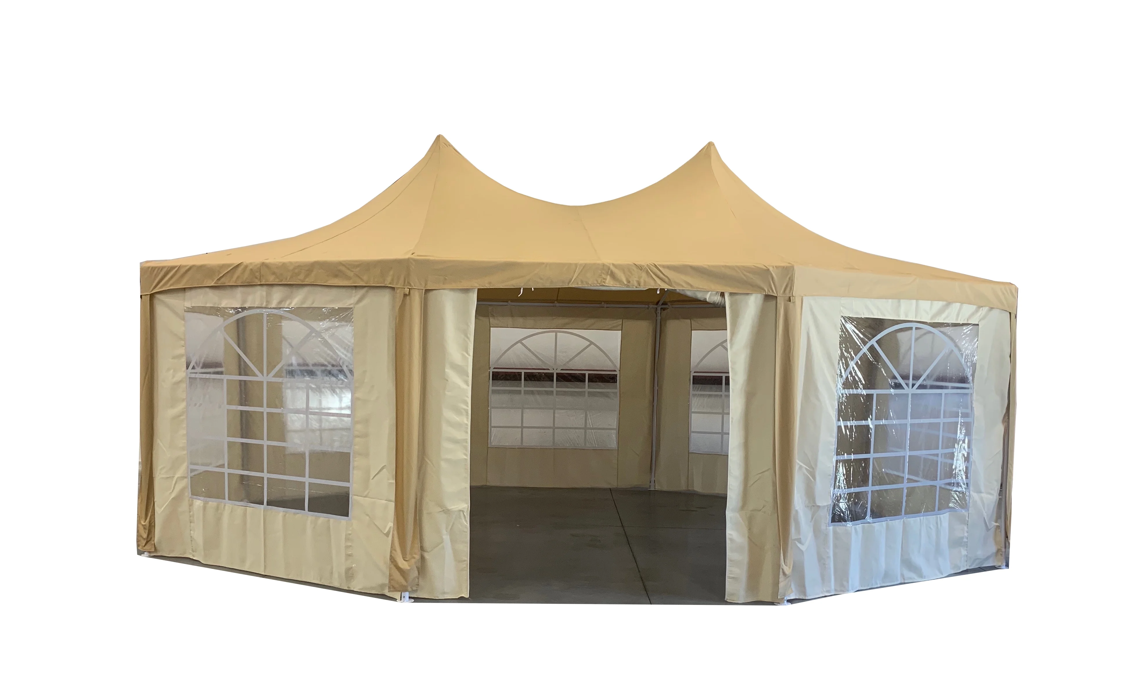 Shade Tree 20'x14.5' Wedding, Party, Event, Octagon Tent w/Sidewalls