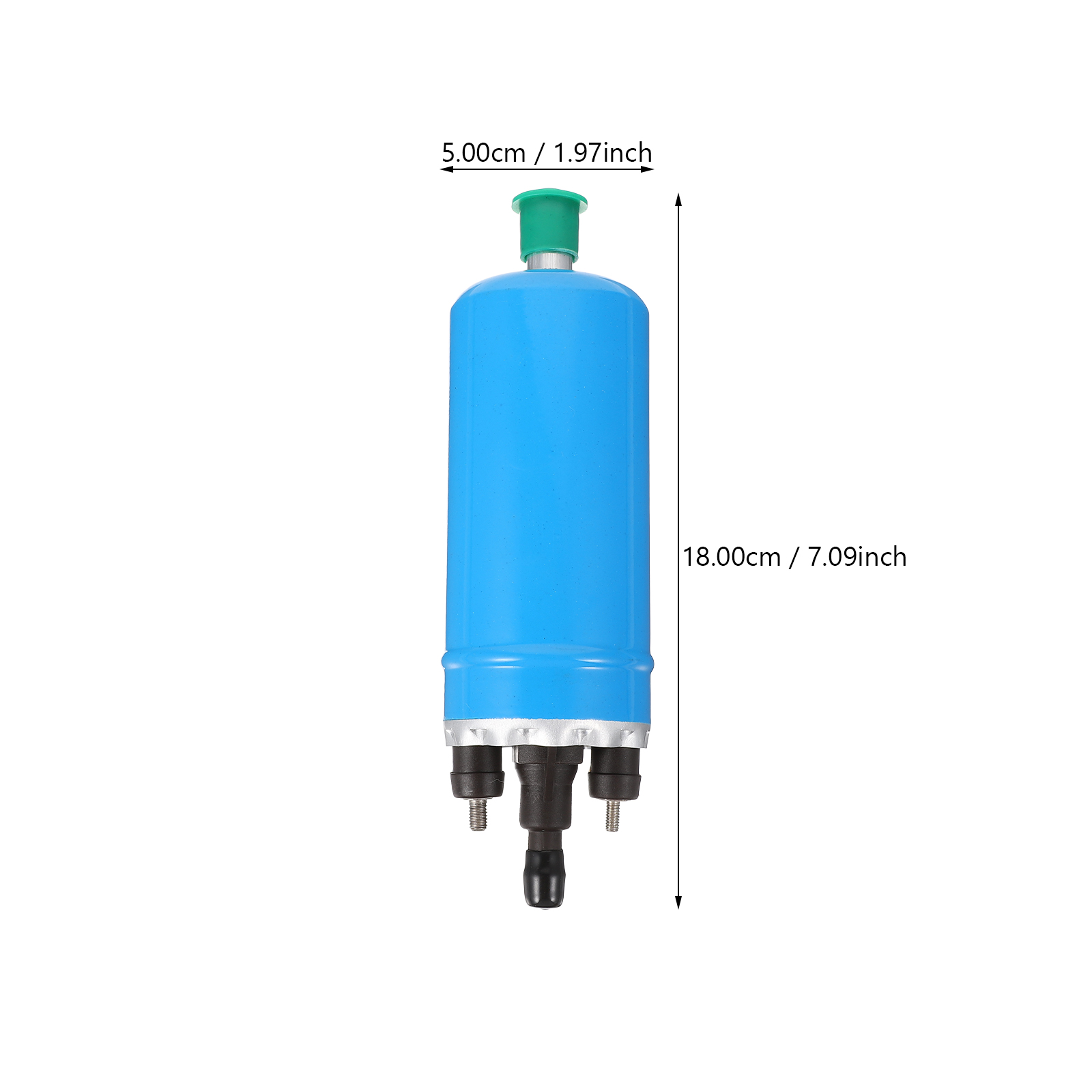 HOMEMAXS 1 Set of Car Fuel Pump Oil Burning Pump Auto Refitting Accessories (Blue)