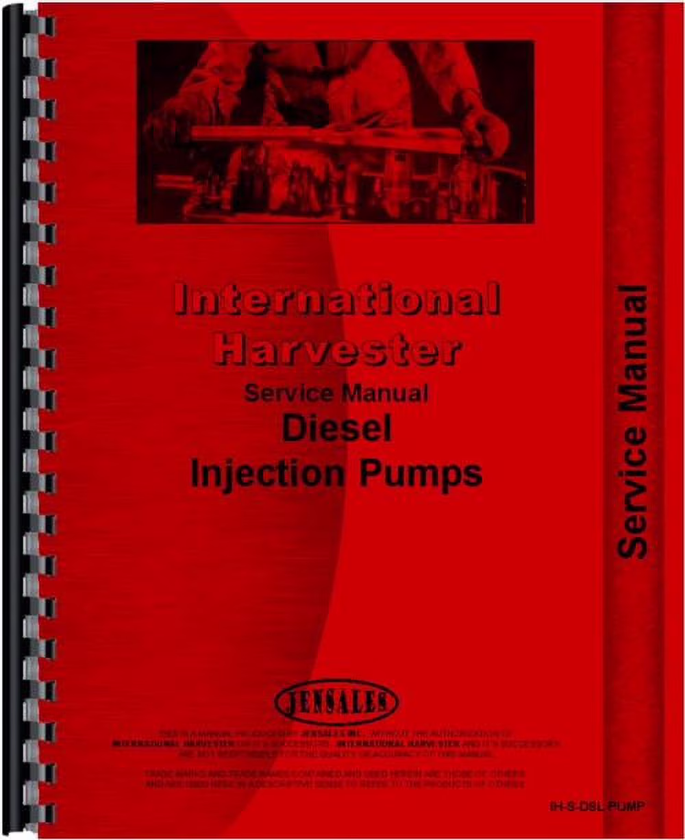 International Harvester TD15 Crawler Bosch Diesel Pump Service Manual