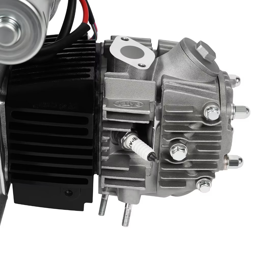 TFCFL 125cc Engine 4 Stroke Motor 3 Speed Reverse Semi Auto for ATV Quad Bike Buggy 4 Wheeler B Lawn Mower Engine