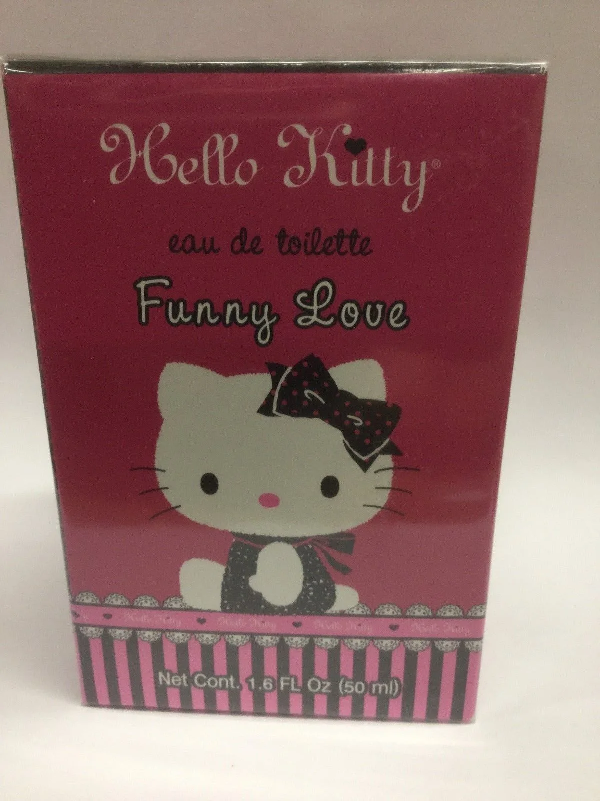 FUNNY LOVE BY HELLO KITTY 1.6 OZ EDT SPRAY PERFUME NEW AND SEALED.