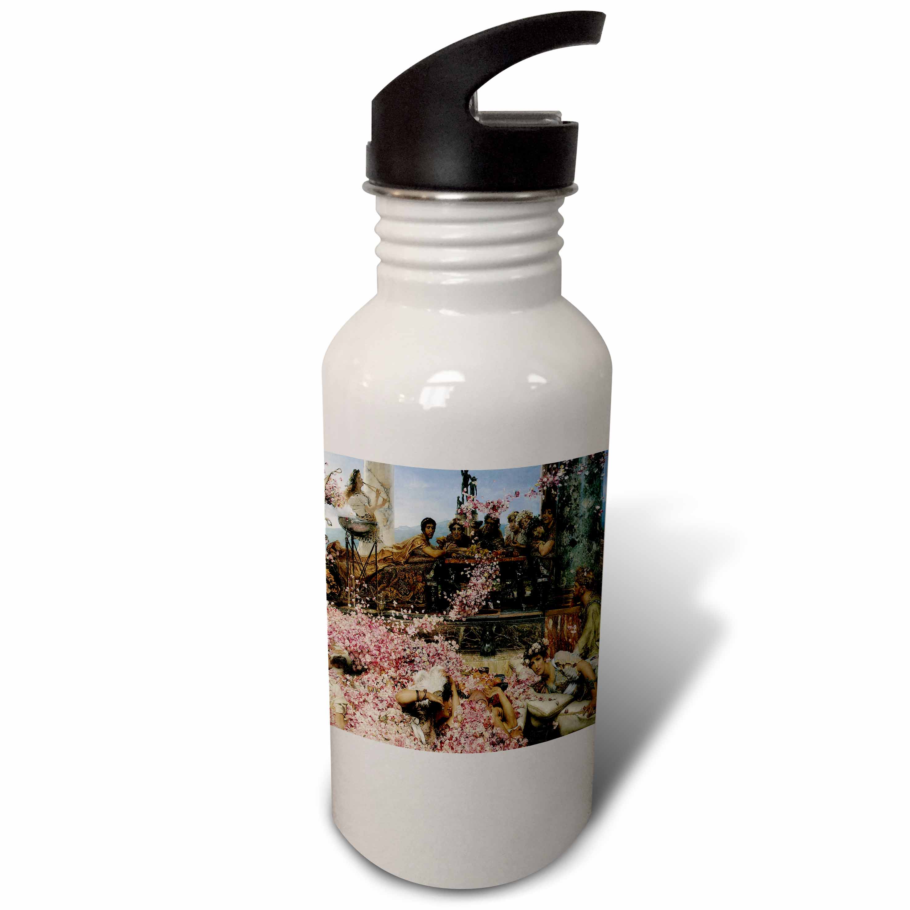 The Roses of Heliogabalus by Lawrence Alma-Tadema 21 oz Sports Water Bottle wb-127223-1