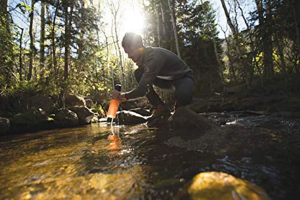 HydraPak Stash Water Bottle, Mammoth Grey, 750ml,