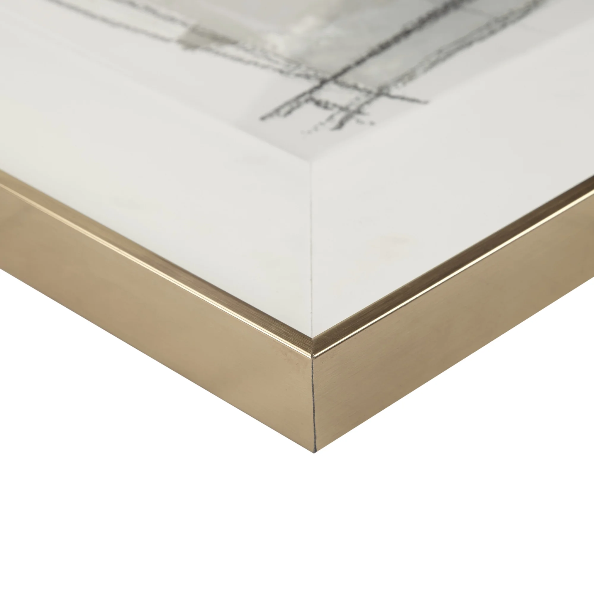 Madison Park Abstract Reveal Framed Glass and Gallery Matted Wall Art, 27.8