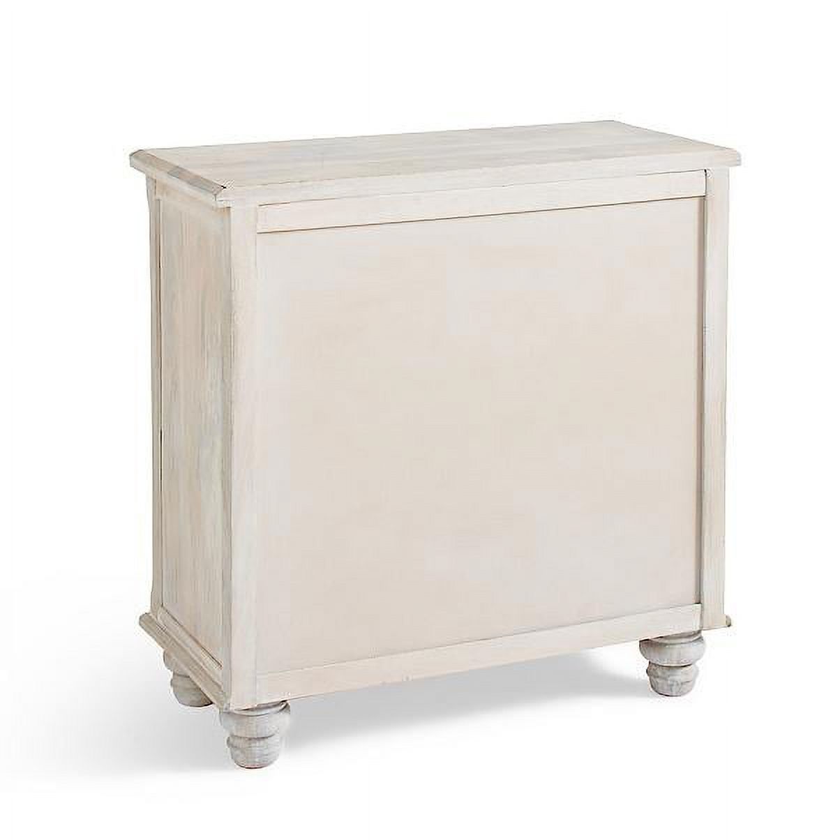 CAPIZ Hand Carved 3 Drawer Dresser