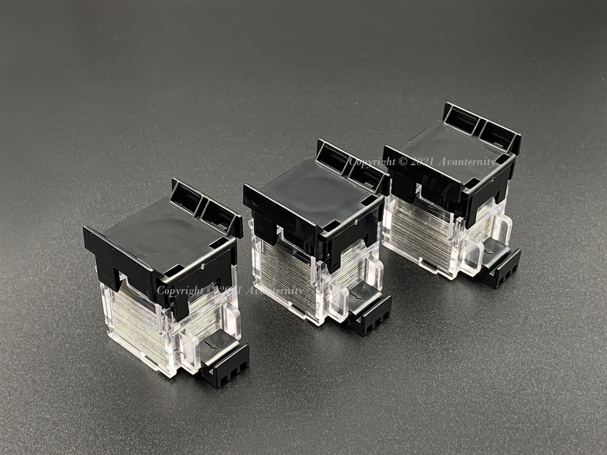 Avanternity's Staple Cartridges, Compatible with Sharp AR-SC3 Staple Cartridges (Pack of 1 Box. Total 3 Cartridges)