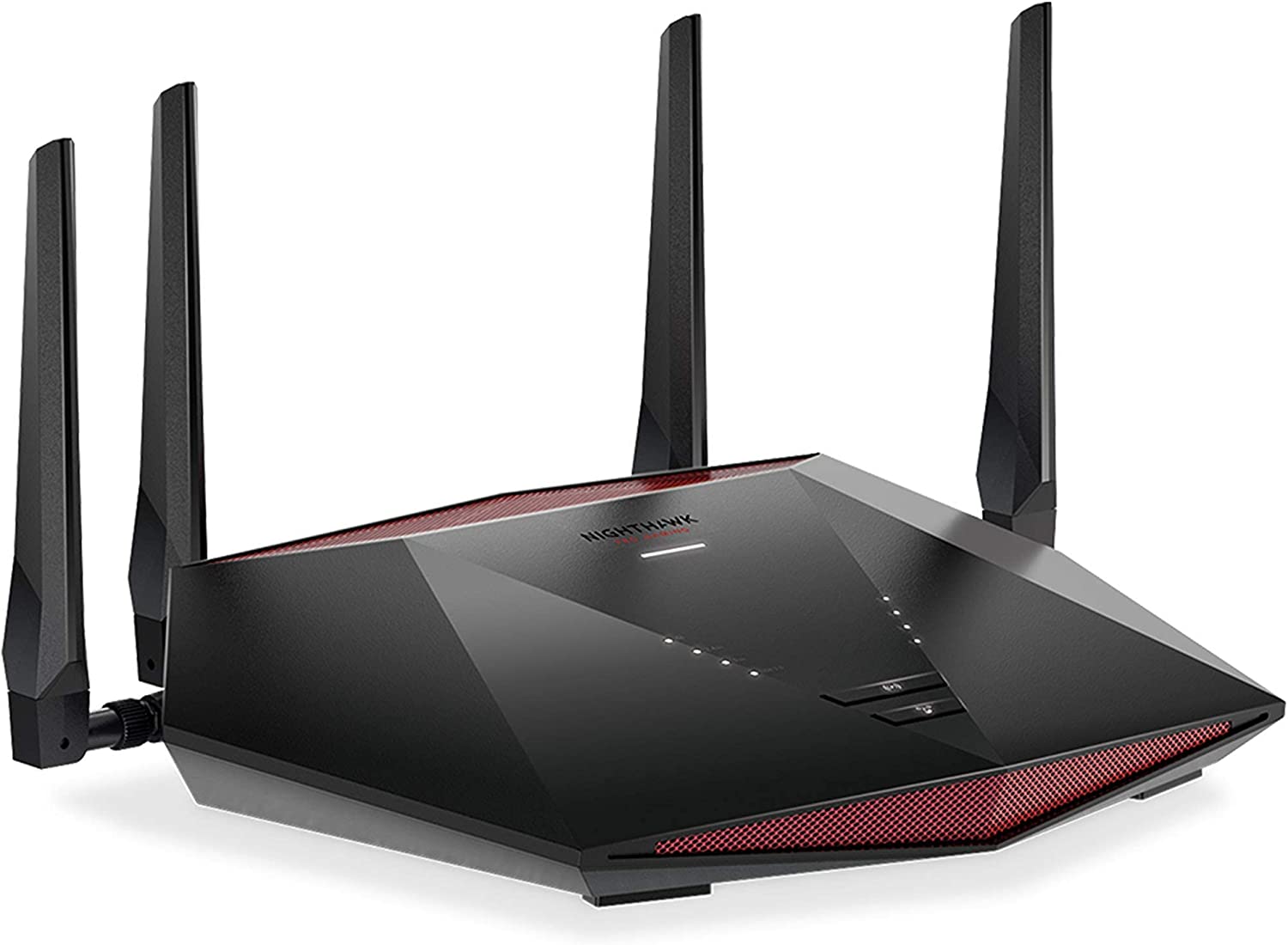 Restored NETGEAR Nighthawk Pro Gaming 6-Stream WiFi 6 Router Wireless Speed (up to 5.4Gbps) DumaOS 3.0 Optimizes4 x 1G Ethernet and 1 x 3.0 USB Ports () (Refurbished)