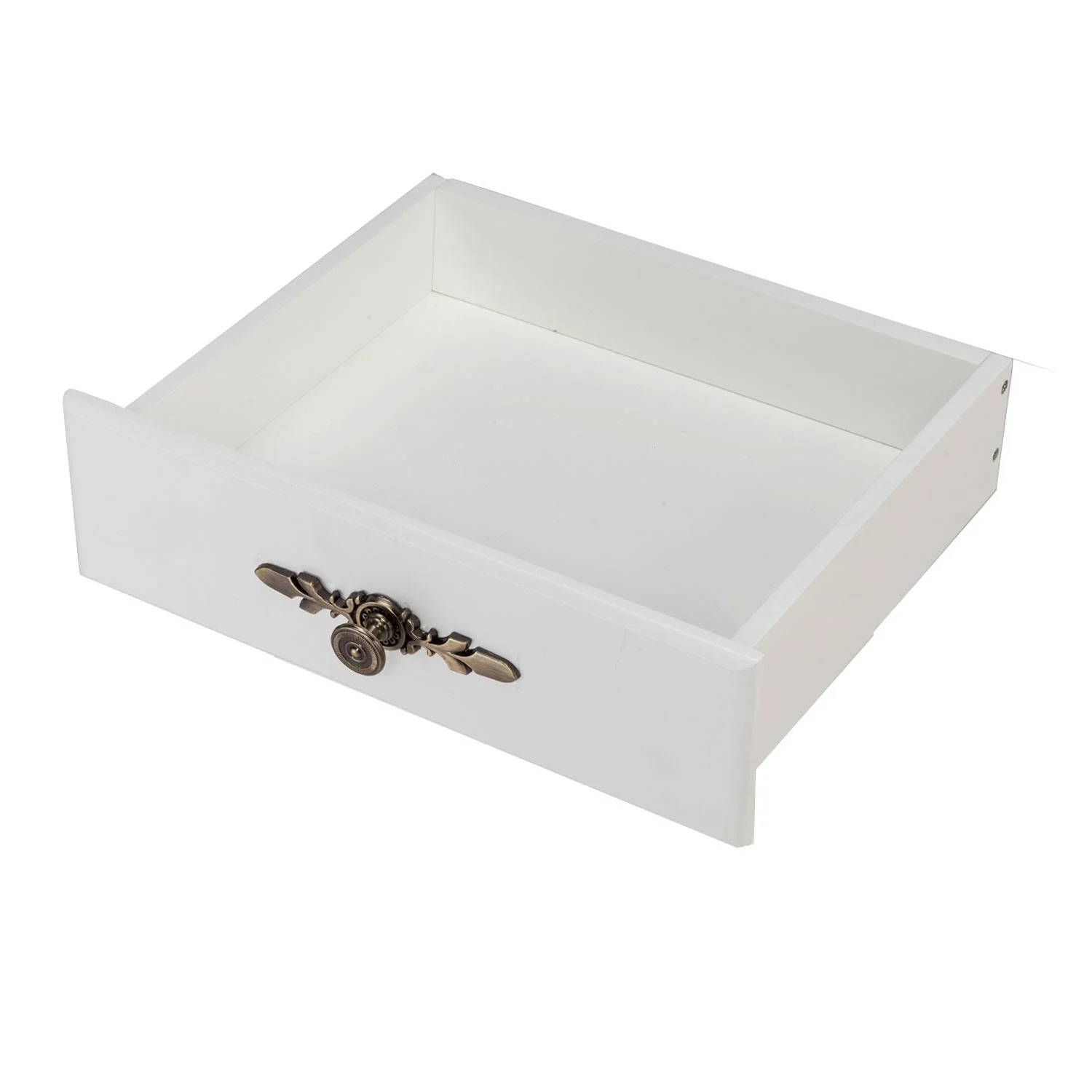 SalonMore Console Table for Entryway,Sofa Table with Drawer and Shelf,White