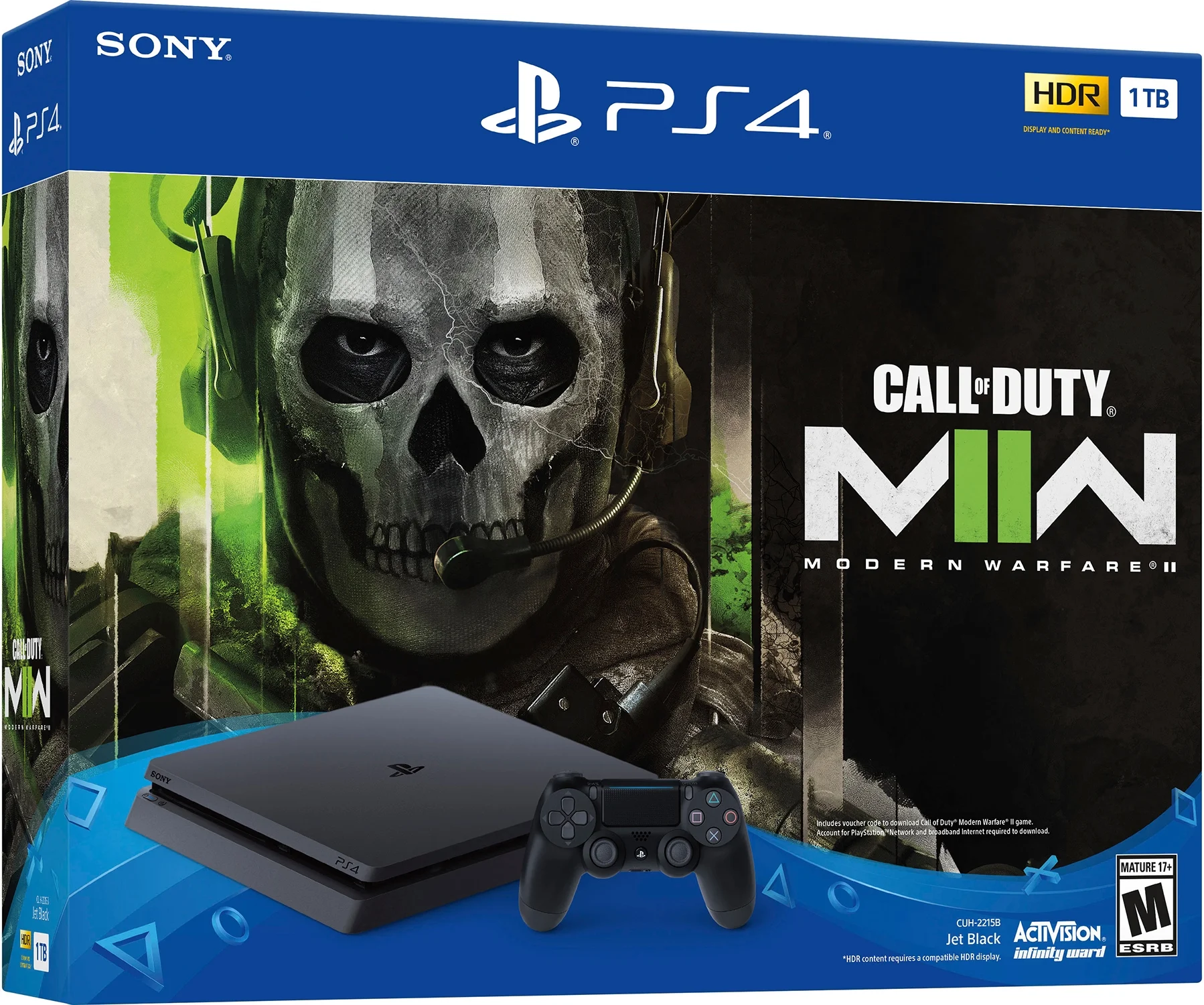 Sony PlayStation 4 Call of Duty Modern Warfare II Bundle with Marvel's Spider-Man