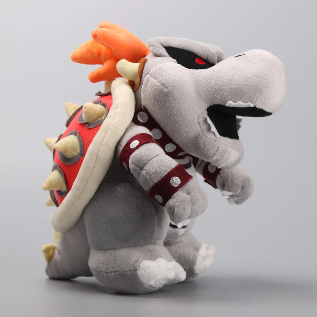 uiuoutoy Super Mario Bros. King Bowser & & Dry Bowser & Dark Bowser Plush 10'' Set of 3 pcs