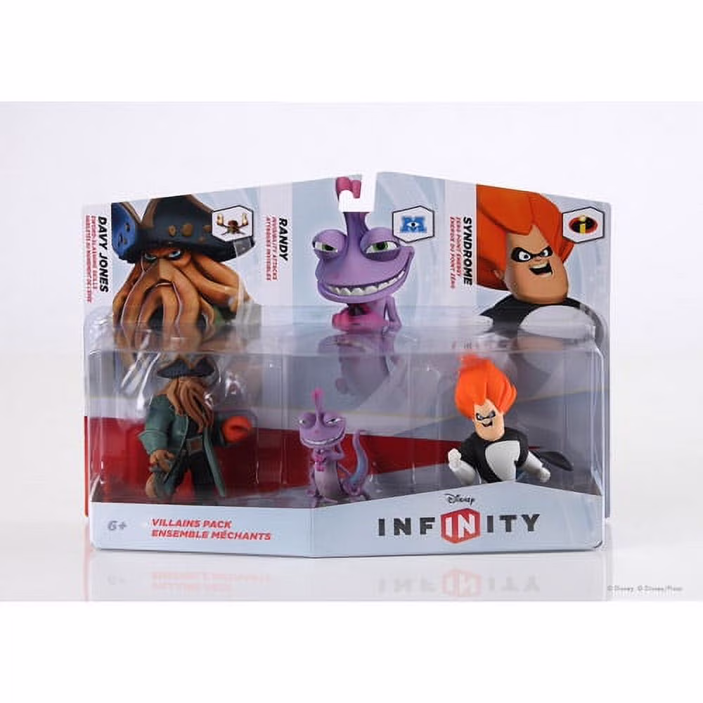 Disney Infinity Figure 3-Pack - Villains (Randy / Davy Jones / Syndrome) (Universal)