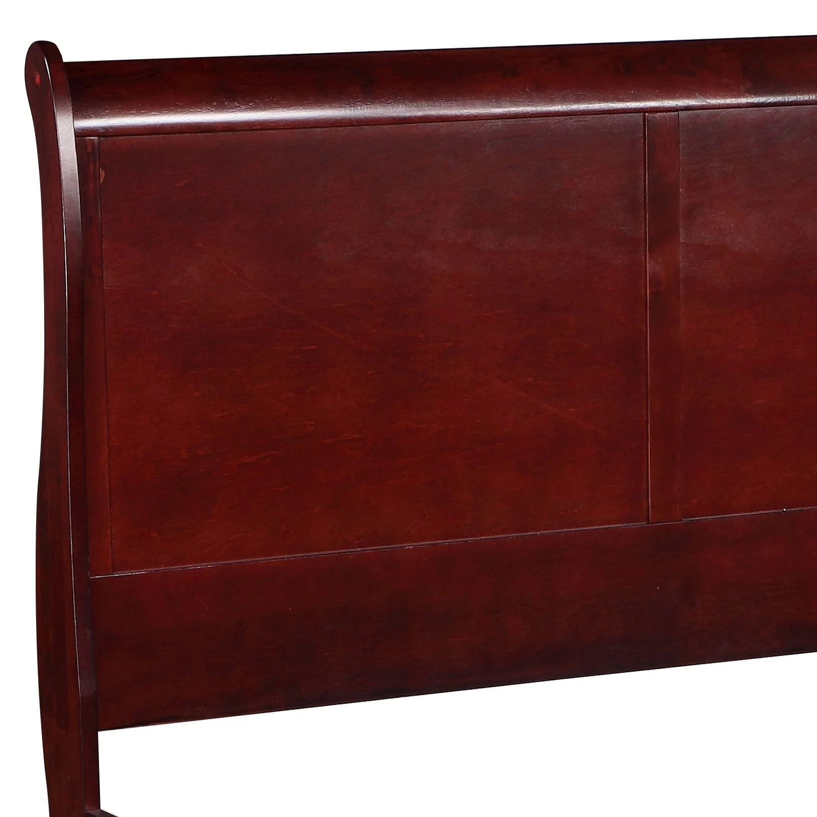 Cavender Sleigh Panel Bed Black - Full