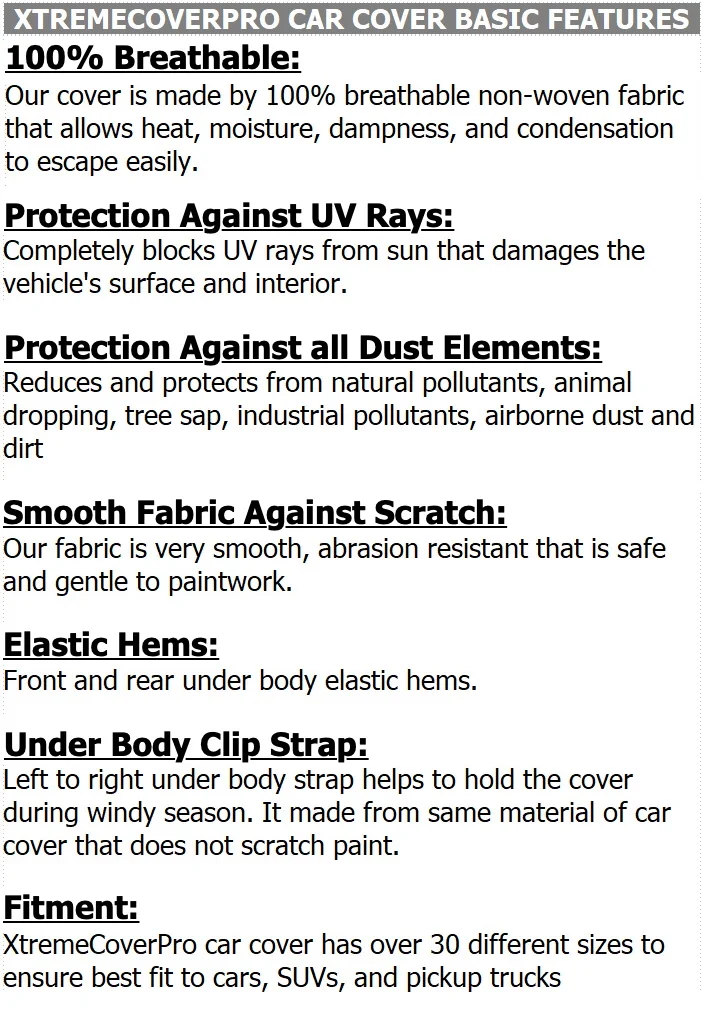 Truck Cover fits 2004 2005 2006 2007 2008 Dodge Ram 1500 2500 3500 Quad Cab 6.5ft Bed XCP XtremeCoverPro Pro Series Gray