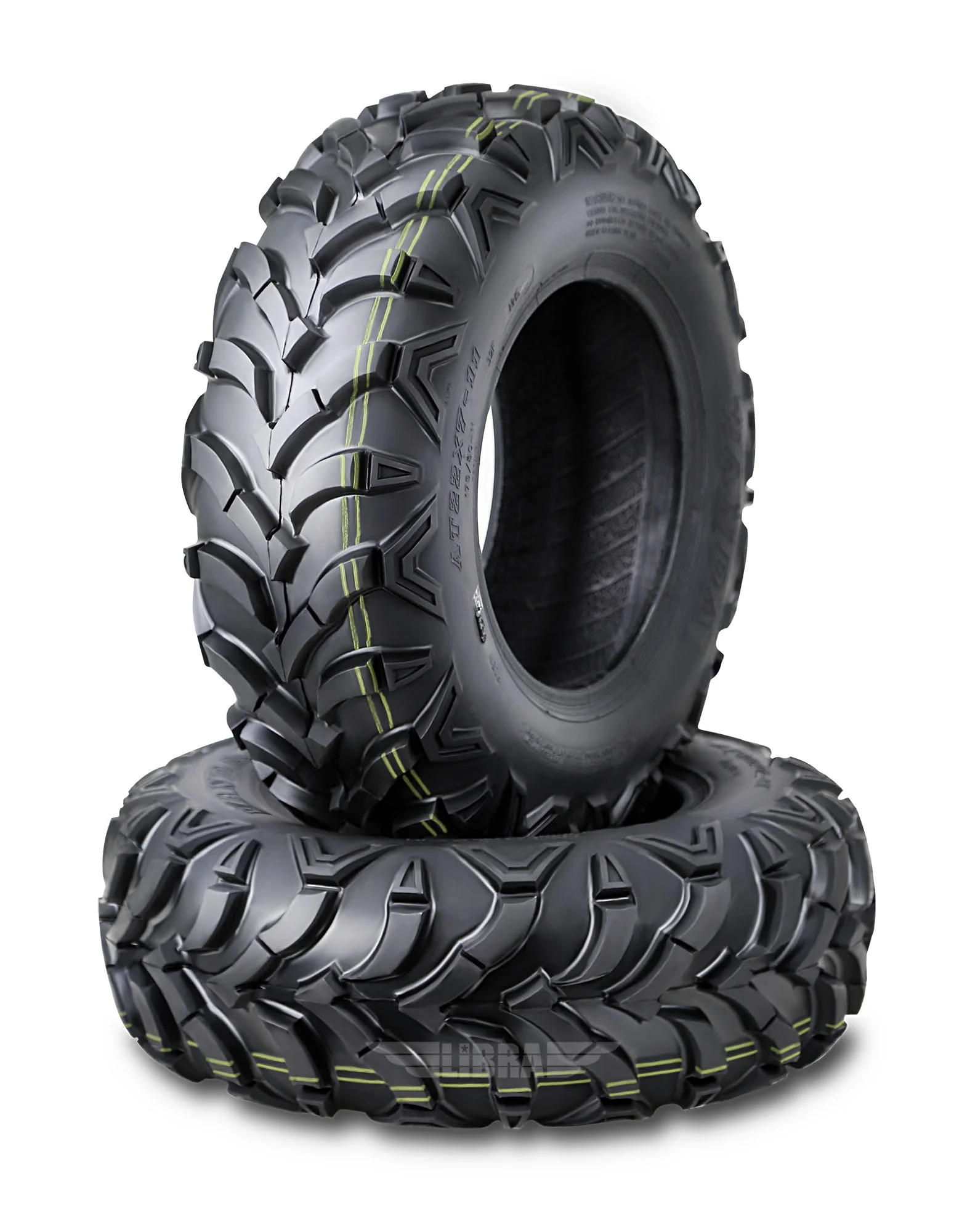 Honda Recon 250 Suzuki Ozark 250 Set 2 WANDA ATV Tires 22x7-11 /6PR P341 Mud