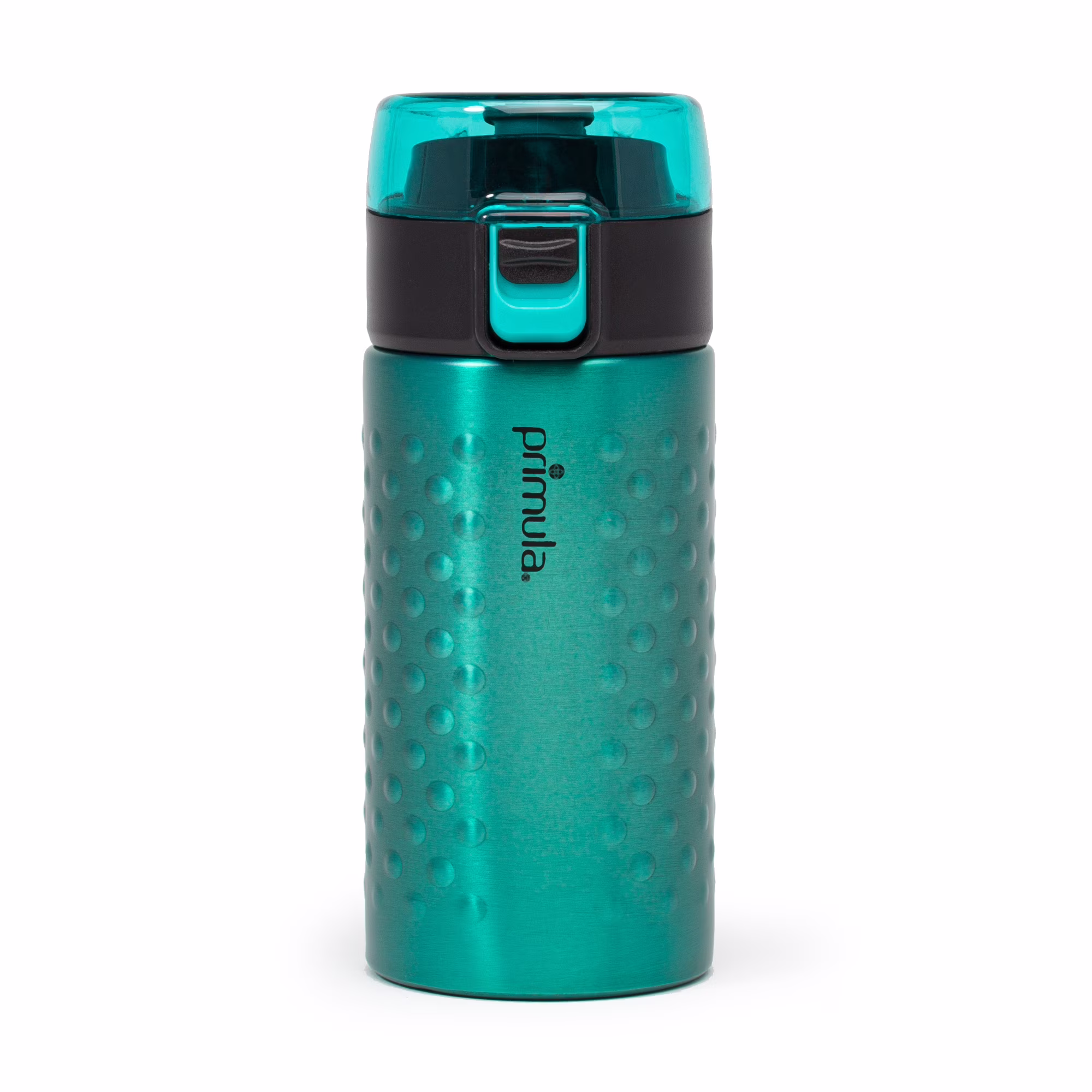 Primula Hamilton Tumbler 12 Ounce Vacuum Insulated Tumbler with Flip Top Lid, Double Wall Stainless Steel Travel Mug for Home, Office, Outdoors, Keeps Drinks Hot or Cold All Day, Teal