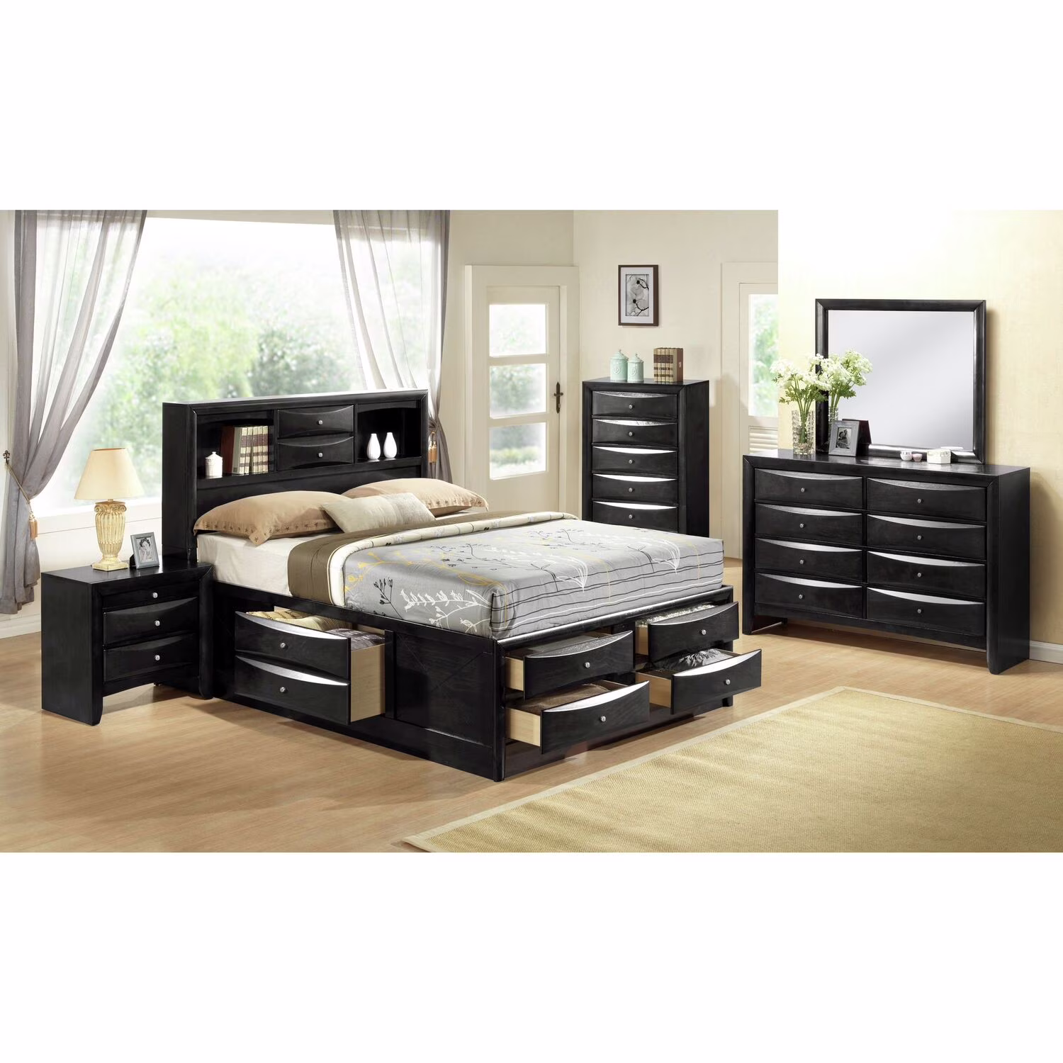 Picket House Furnishings Dana 8-Drawer Dresser in Black