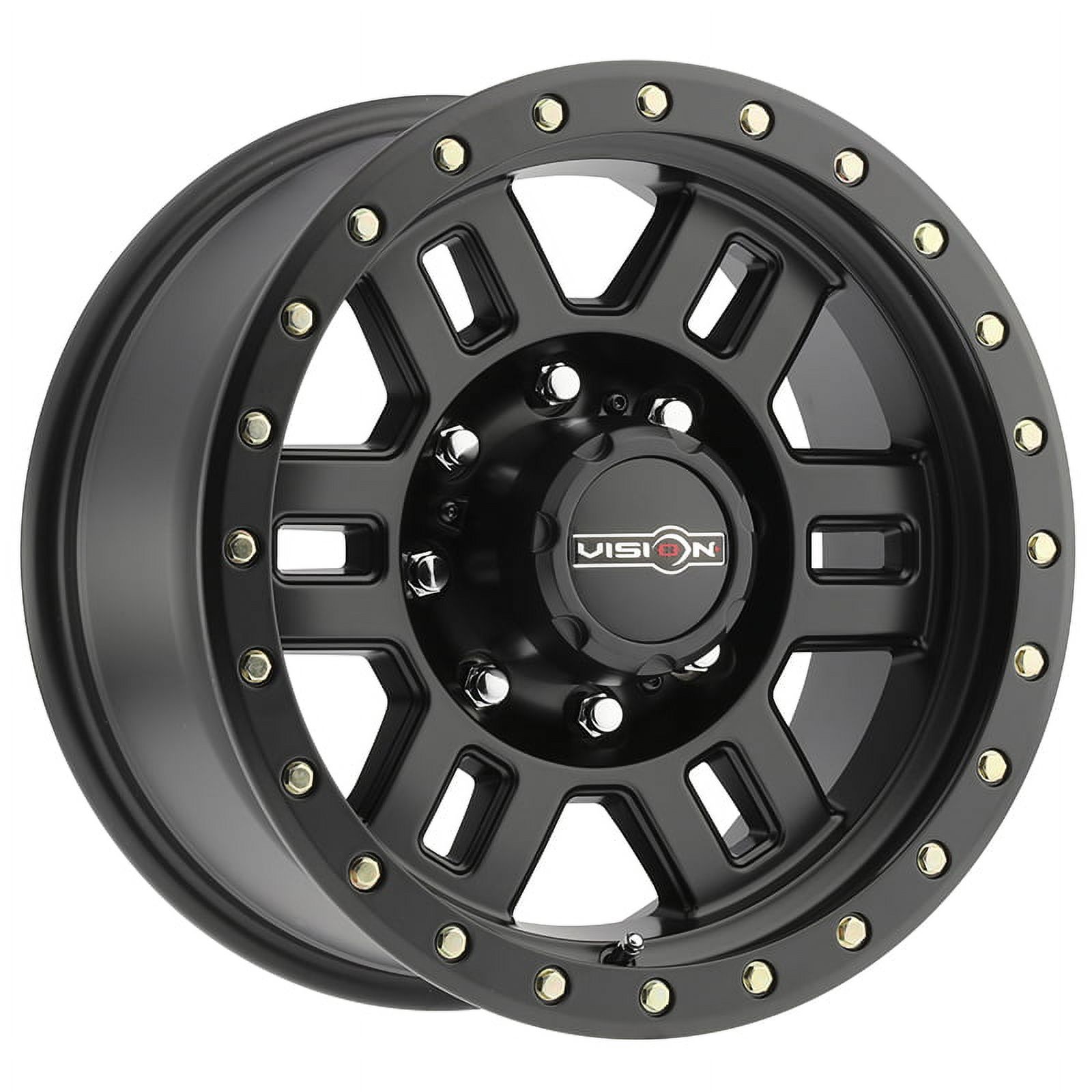 Vision Off Road Manx 17x8.5 8x170 0et Matte Black Wheel