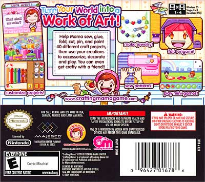 Crafting Mama - Nintendo DS