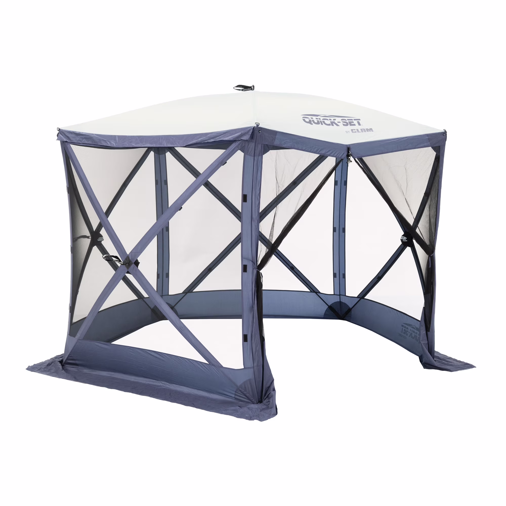 CLAM Quick-Set 9 x 9 Foot Venture Portable Outdoor Canopy Shelter, Blue
