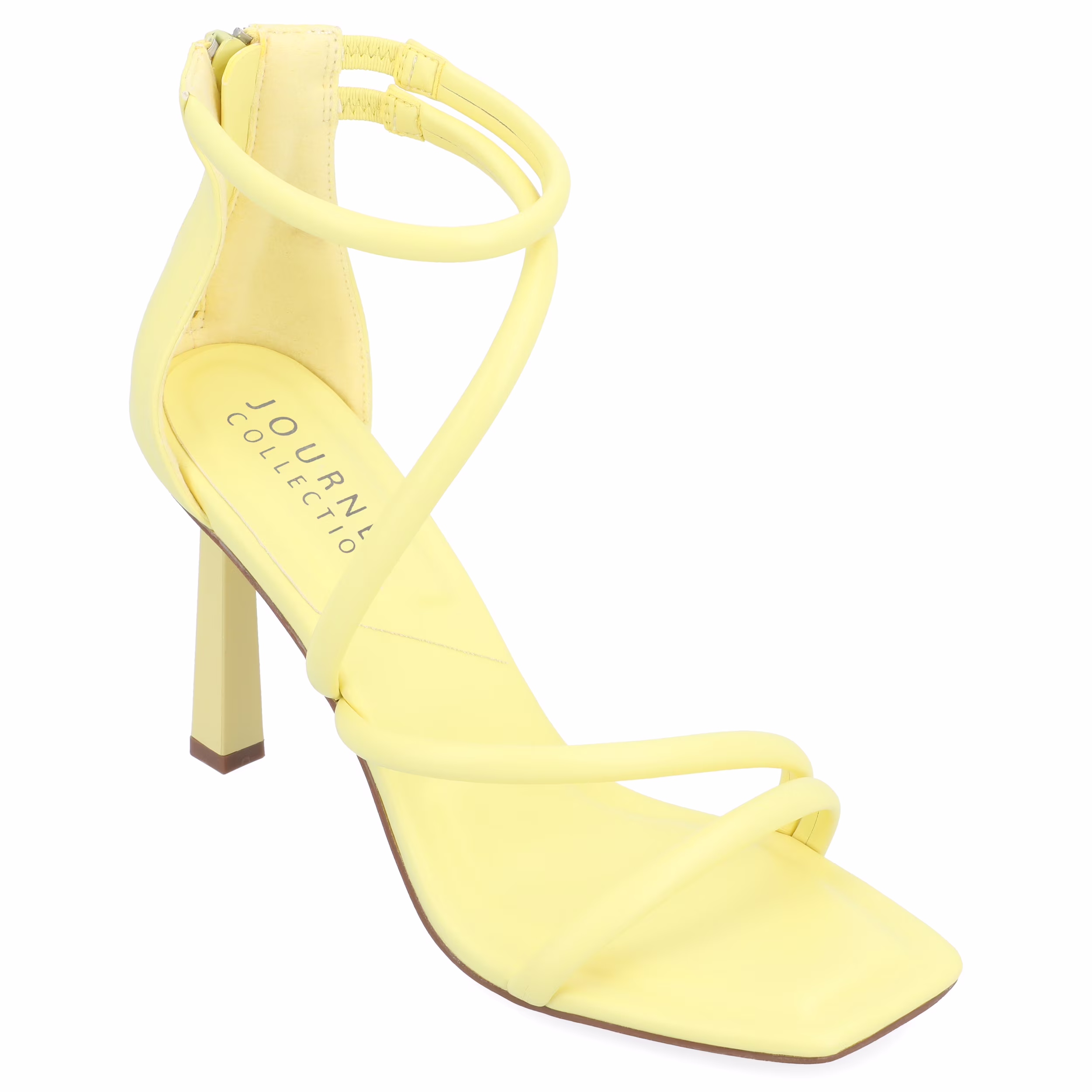 Journee Collection Womens Marza Tru Comfort Foam Mid Heel Open Toe Pumps