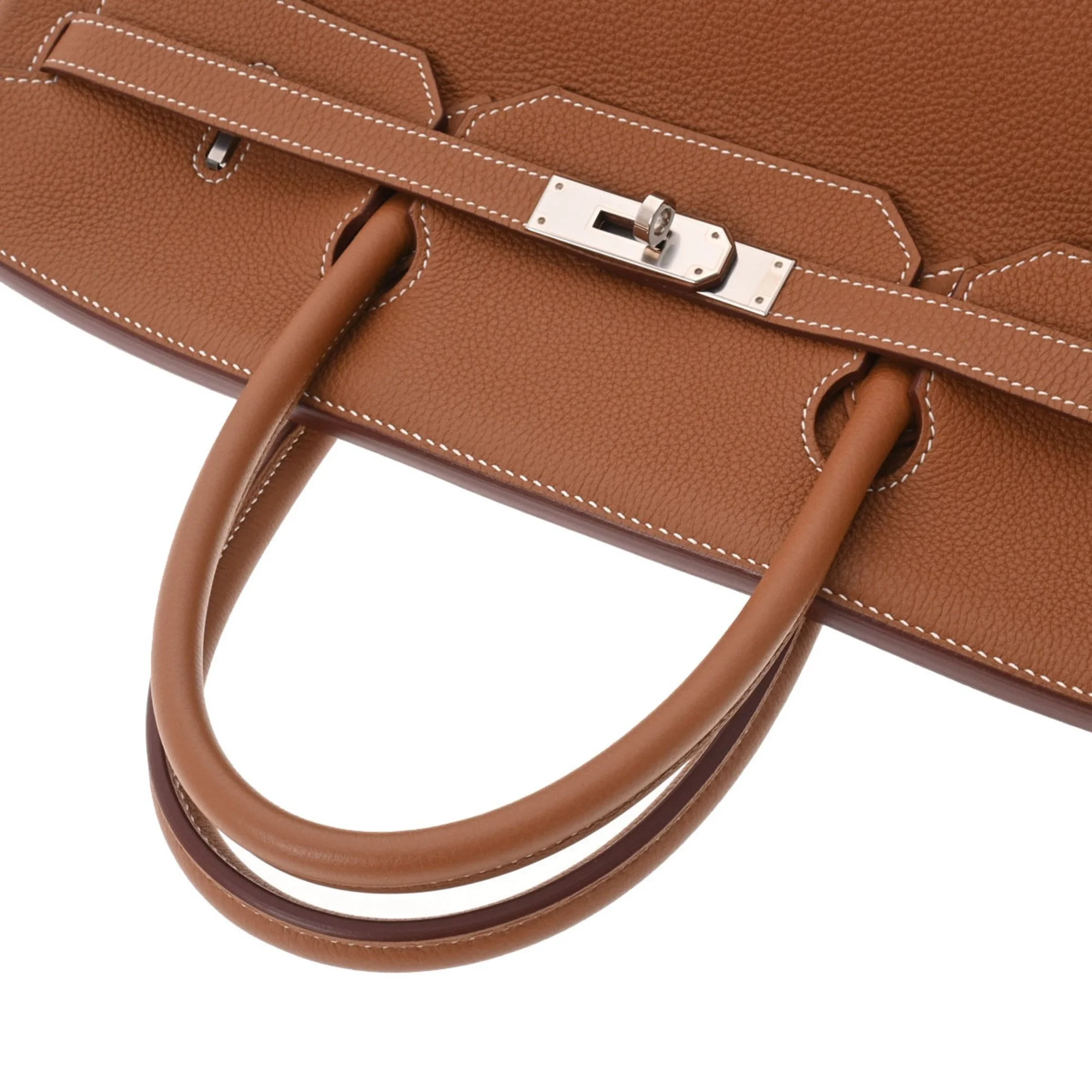 Pre-Owned HERMES Hermes Birkin 40 Gold Palladium Hardware Y Stamped (around 2020) Ladies Togo Handbag (Like New)