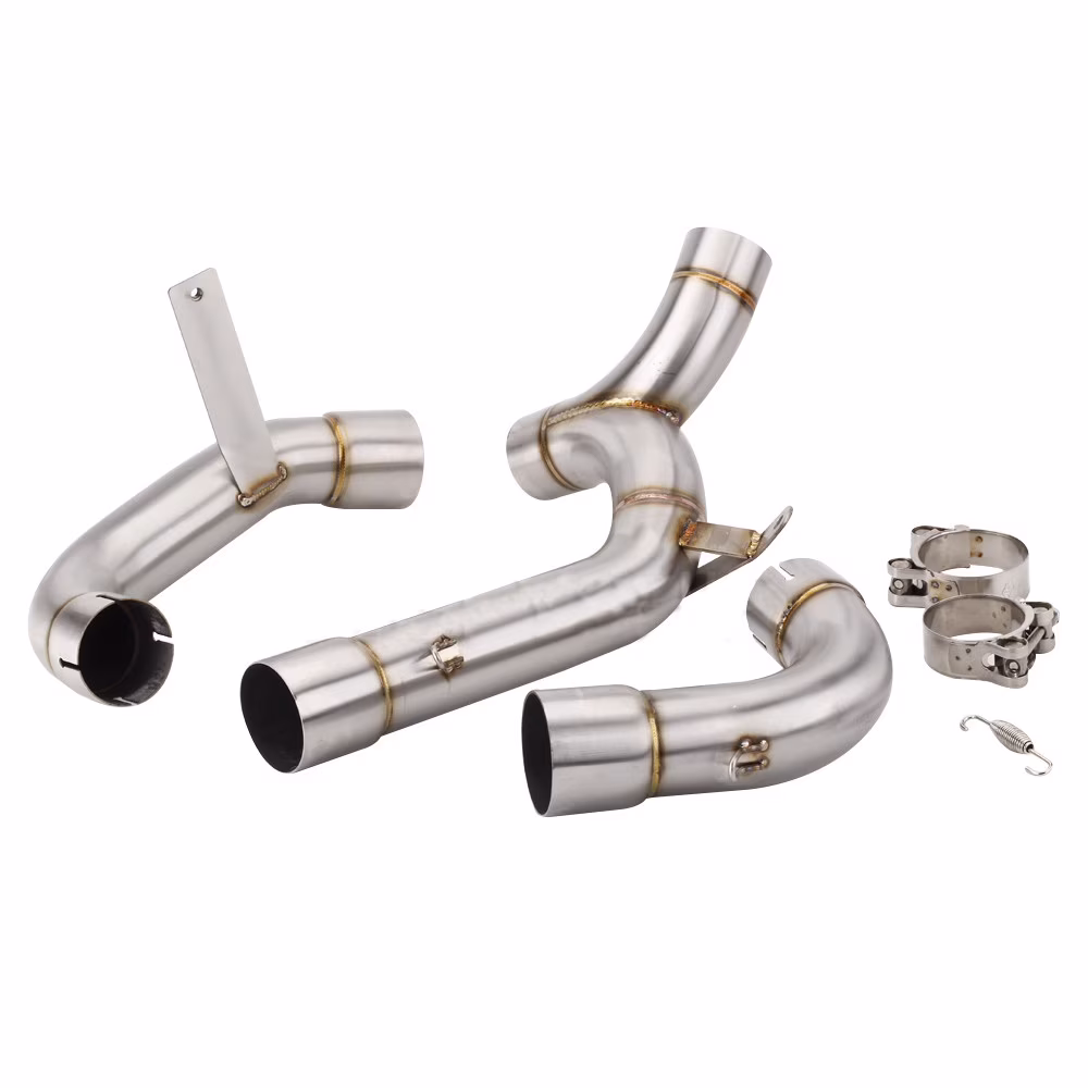XLYWKJ For Ducati Multistrada 1200 S 2010-2014 Multistrada1200 Motorcycle Exhaust Pipe Muffler Middle Link Pipe, 1-Set