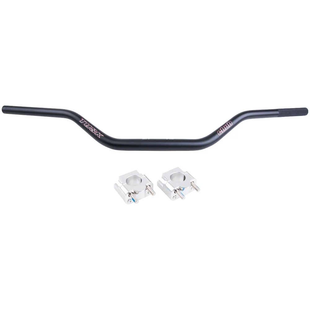 Tusk Universal Big Bar Clamp and Bar Kit Tusk Chub Big Bar Moto Bend Black For Cannondale E440 2002