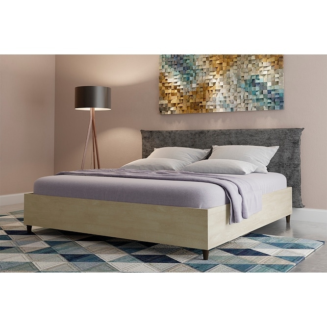 Midtown Concept Mid-century Bed Brown - King King