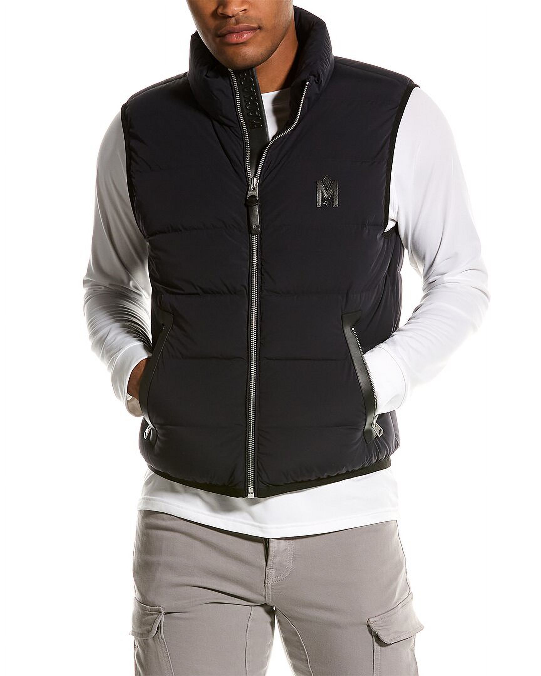 Mackage mens  Fisher Vest, 38, Blue