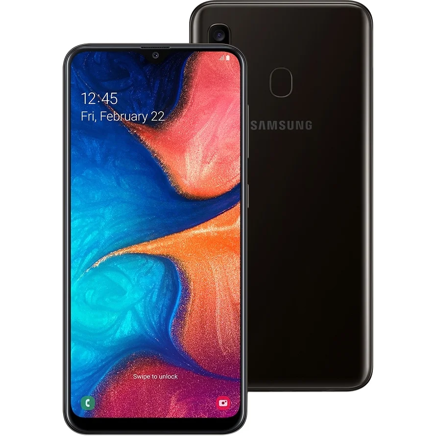 Restored Samsung Galaxy A20 SM-A205U 32GB Unlocked Smartphone (Refurbished)