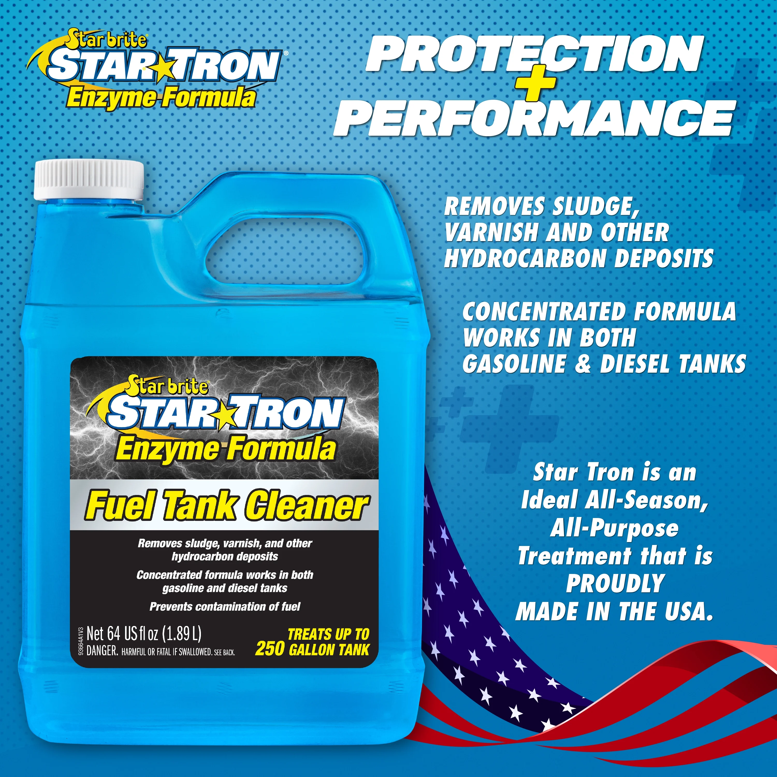 Star Tron Tank Cleaner - 64 OZ