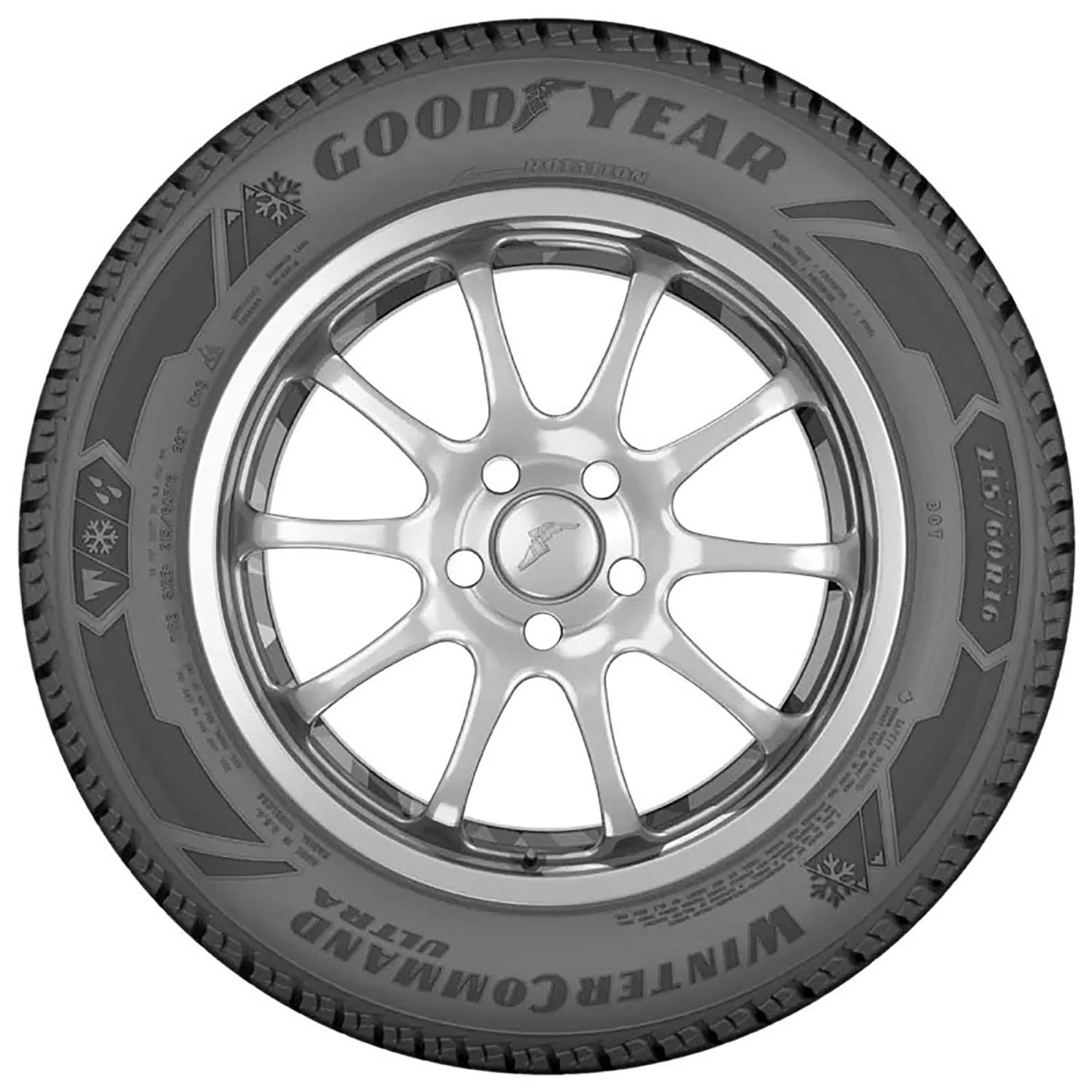Goodyear Winter Command Ultra Winter P225/50R18 99H XL Passenger Tire