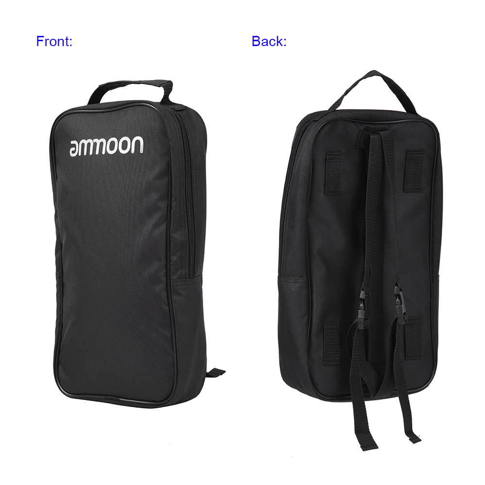 -1 Mini Aluminum Alloy Guitar Pedal Board with Carrying Bag Tapes