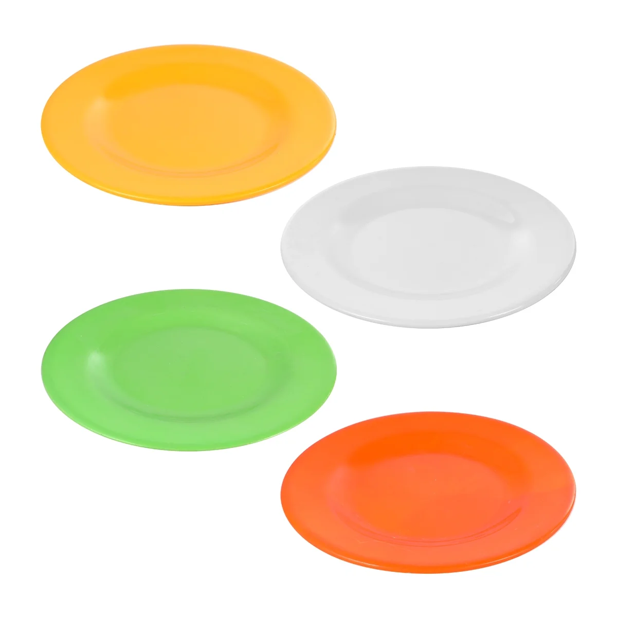 4pc Melamine Plates Melamine Dining Plate Kitchen Safe Melamine Tableware