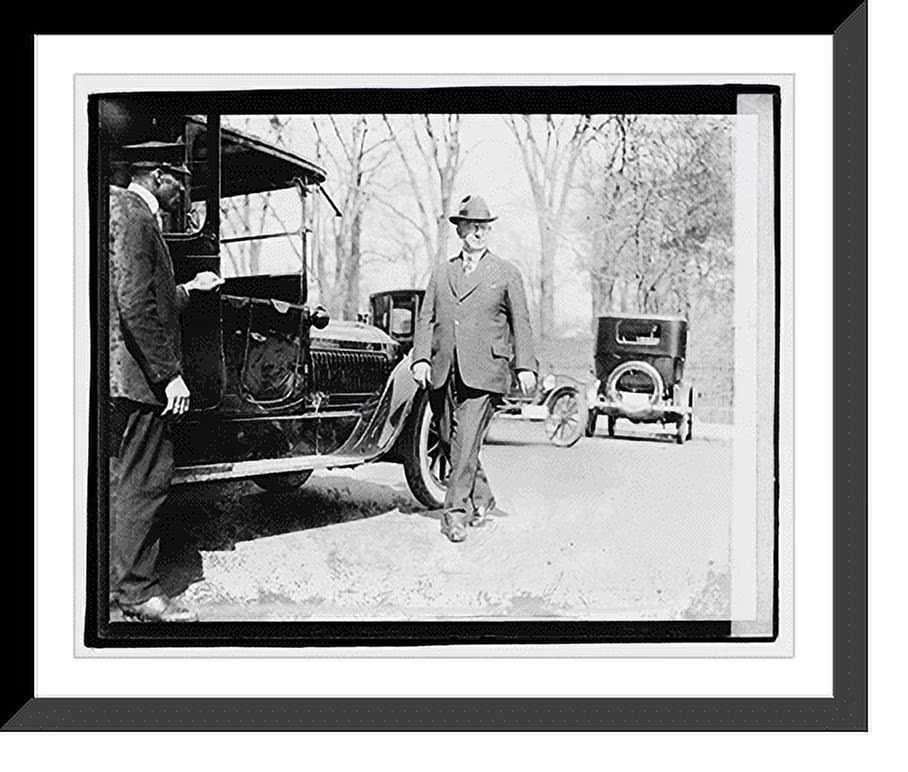 Historic Framed Print, Edwin Denby, 3/15/21, 17-7/8