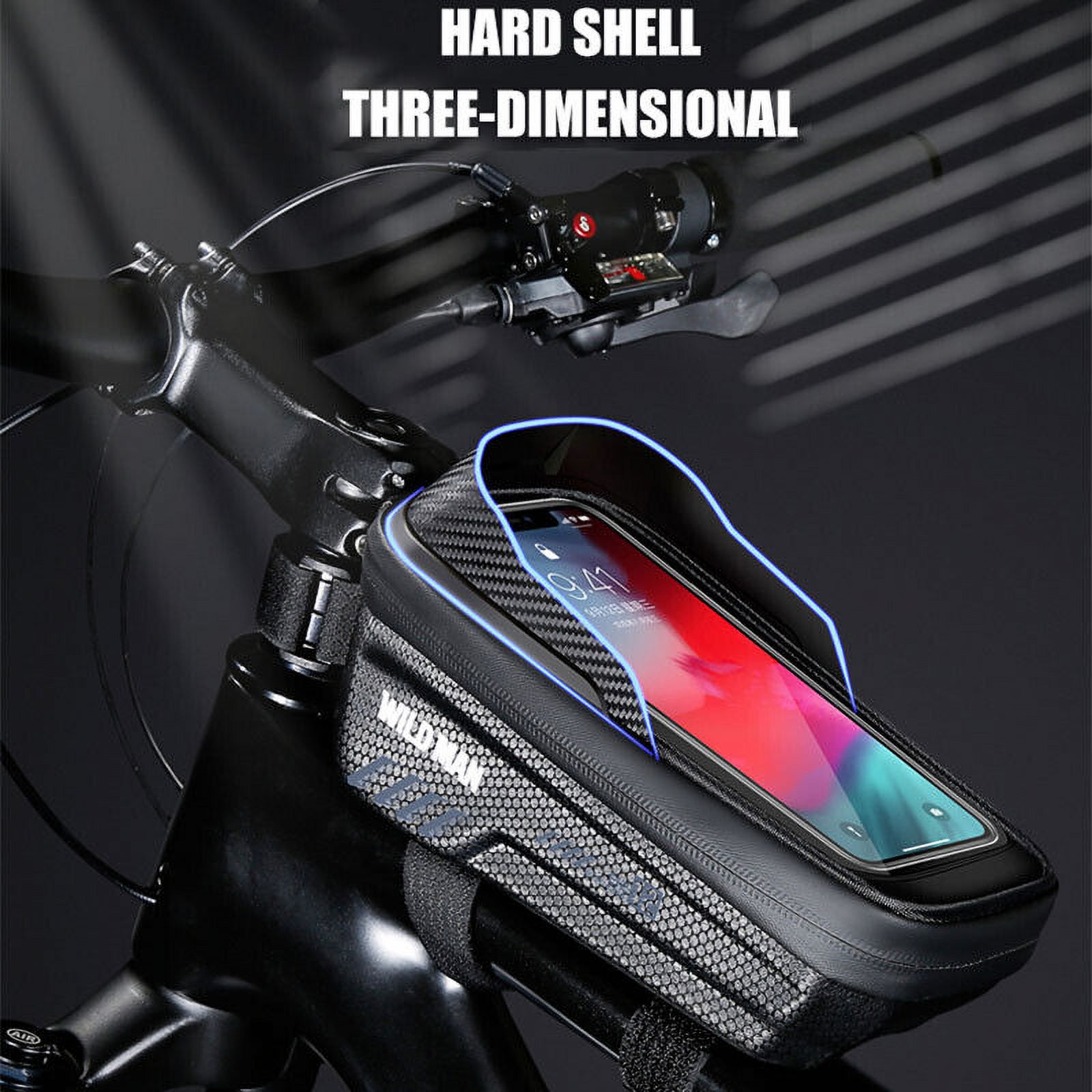 Waterproof Motorcycle Bike Cycling Handlebar Mount Holder Cell Phone Case Bag US