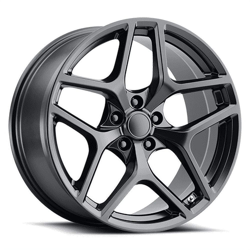REPLICA BY VOXX Camaro 28Z Rim 20X9 5X120 Offset 27 Gloss Black (Quantity of 1)