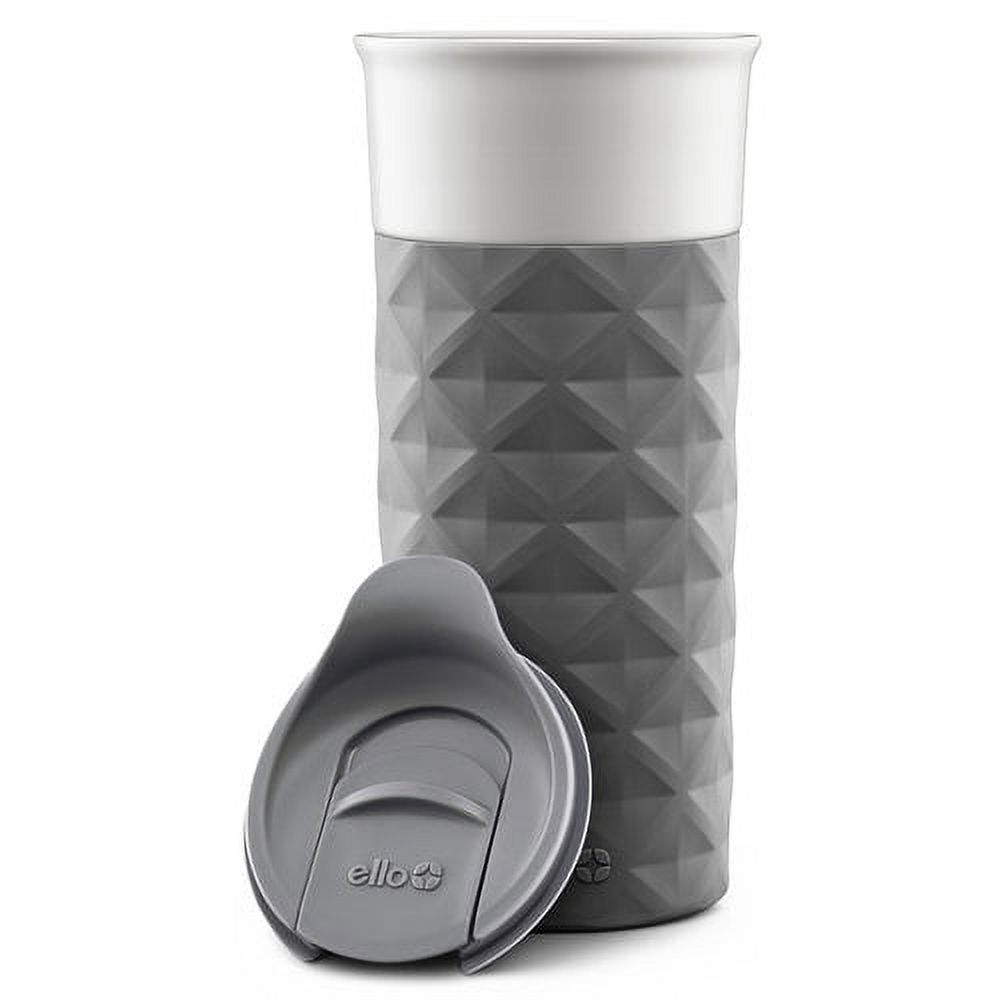 Ello Ogden BPA-Free Ceramic Travel Mug with Lid, 16-Ounce