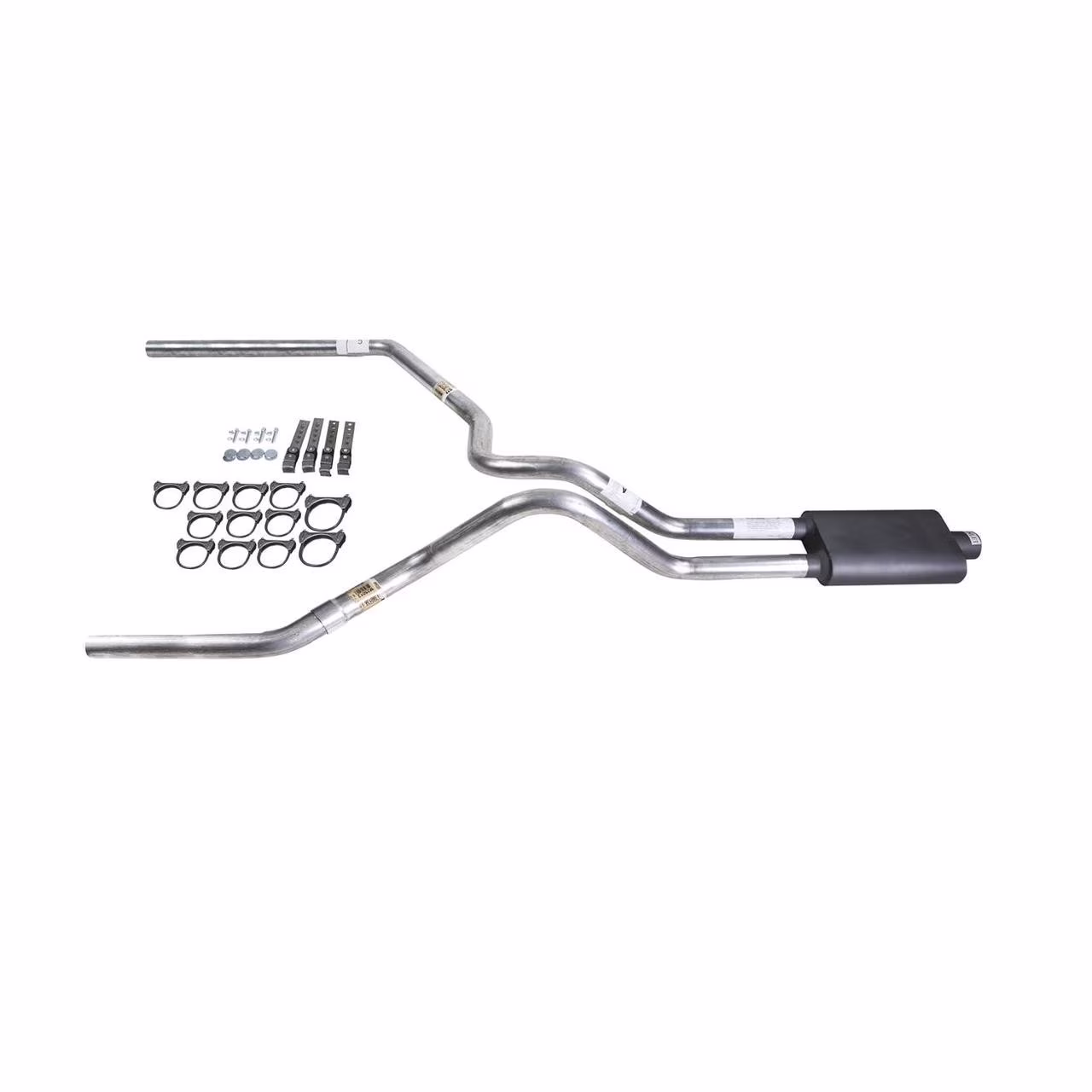 F150 95-97 dual exhaust 2.5 MA pipe Flowsound Muffler