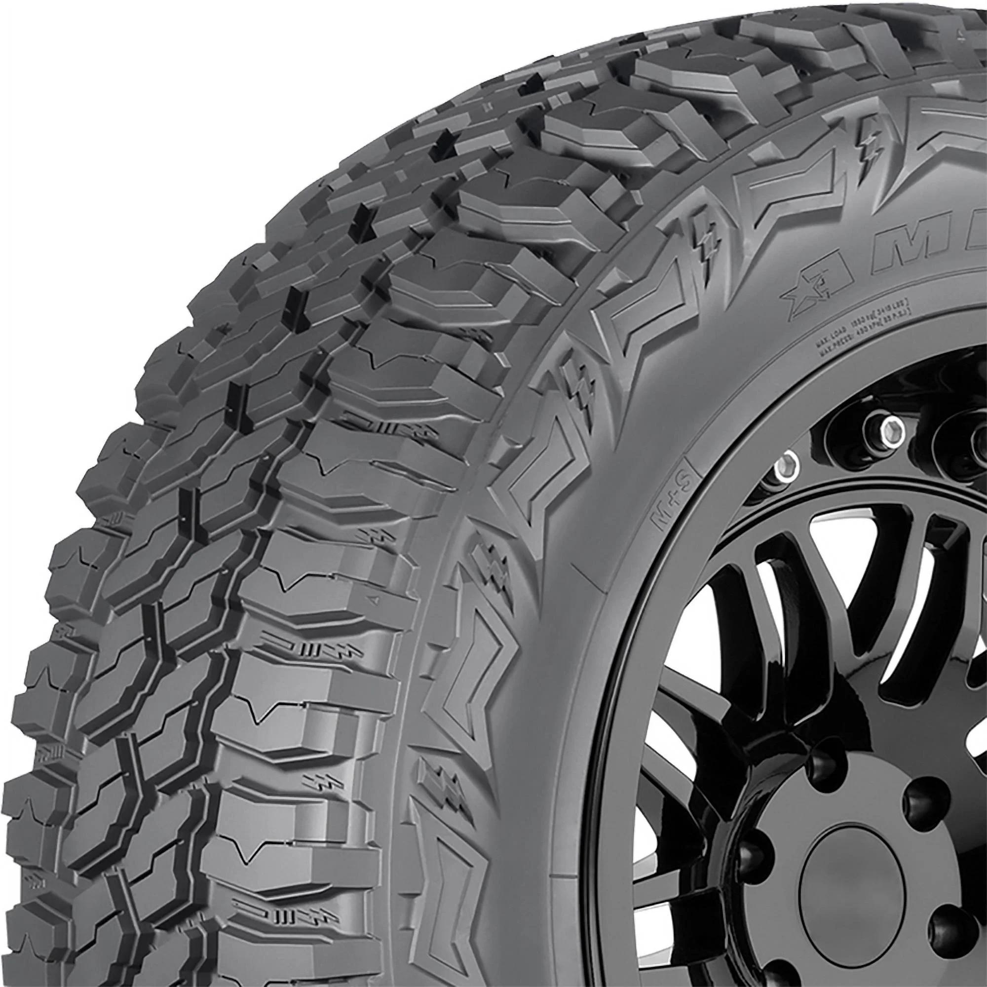 Americus Rugged M/T LT35X12.50R18 Load E 10 Ply MT Mud Tire