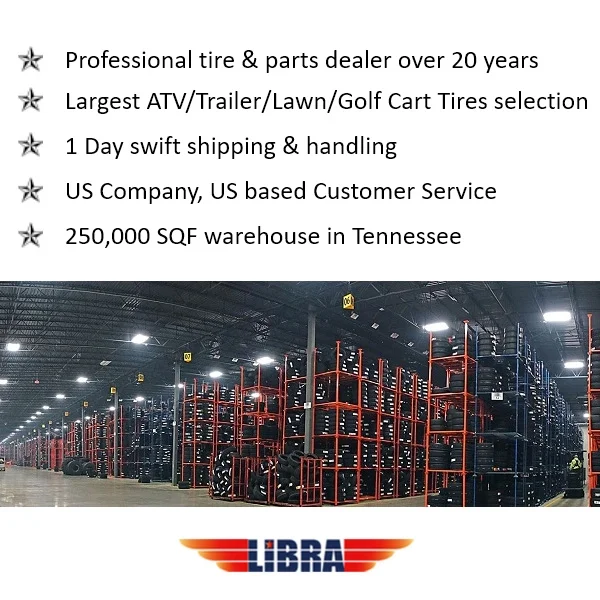 Set 4 WANDA ATV UTV Tires 26x8-14 26x8x14 6PR Mud Sling