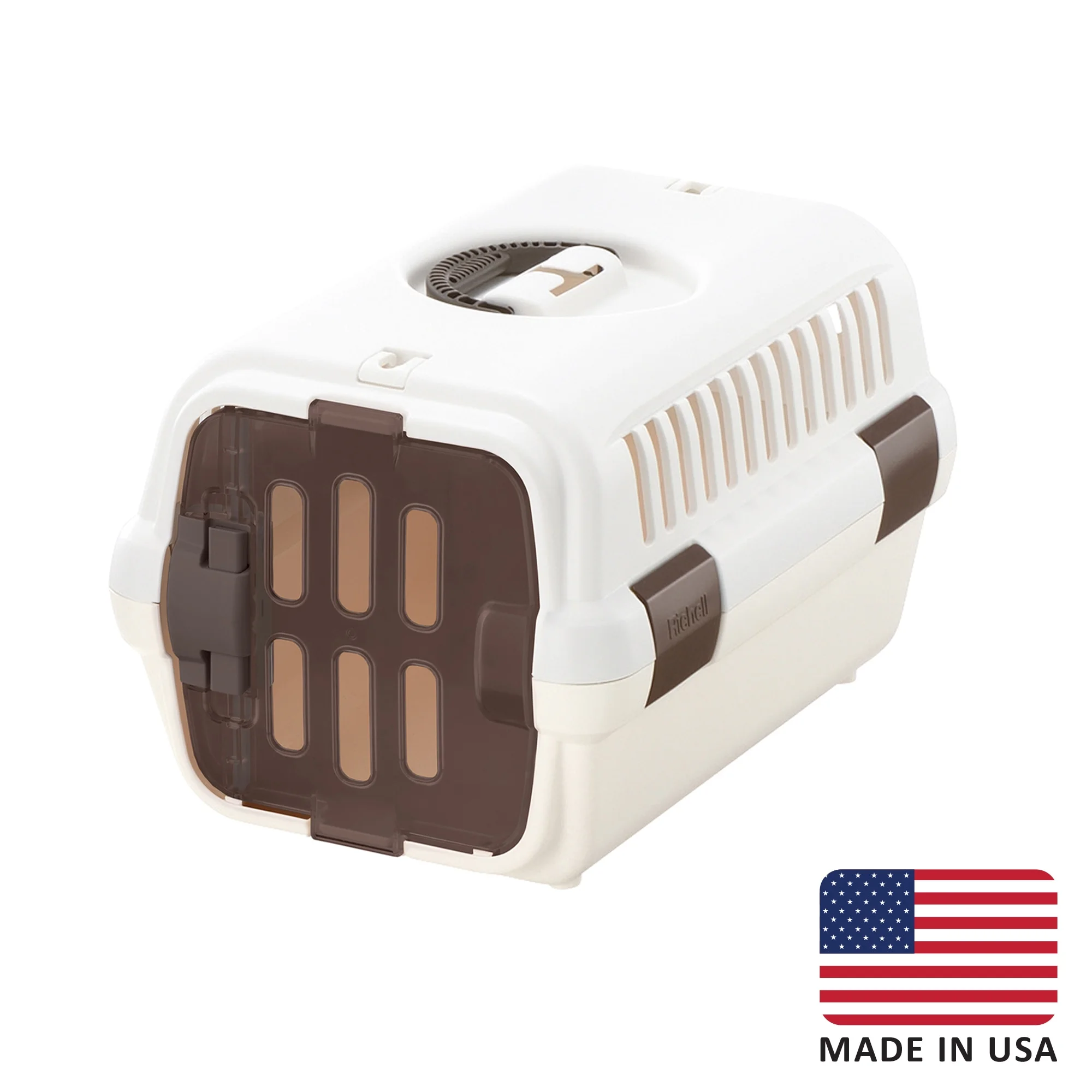 Small Pet Travel Carrier II, White