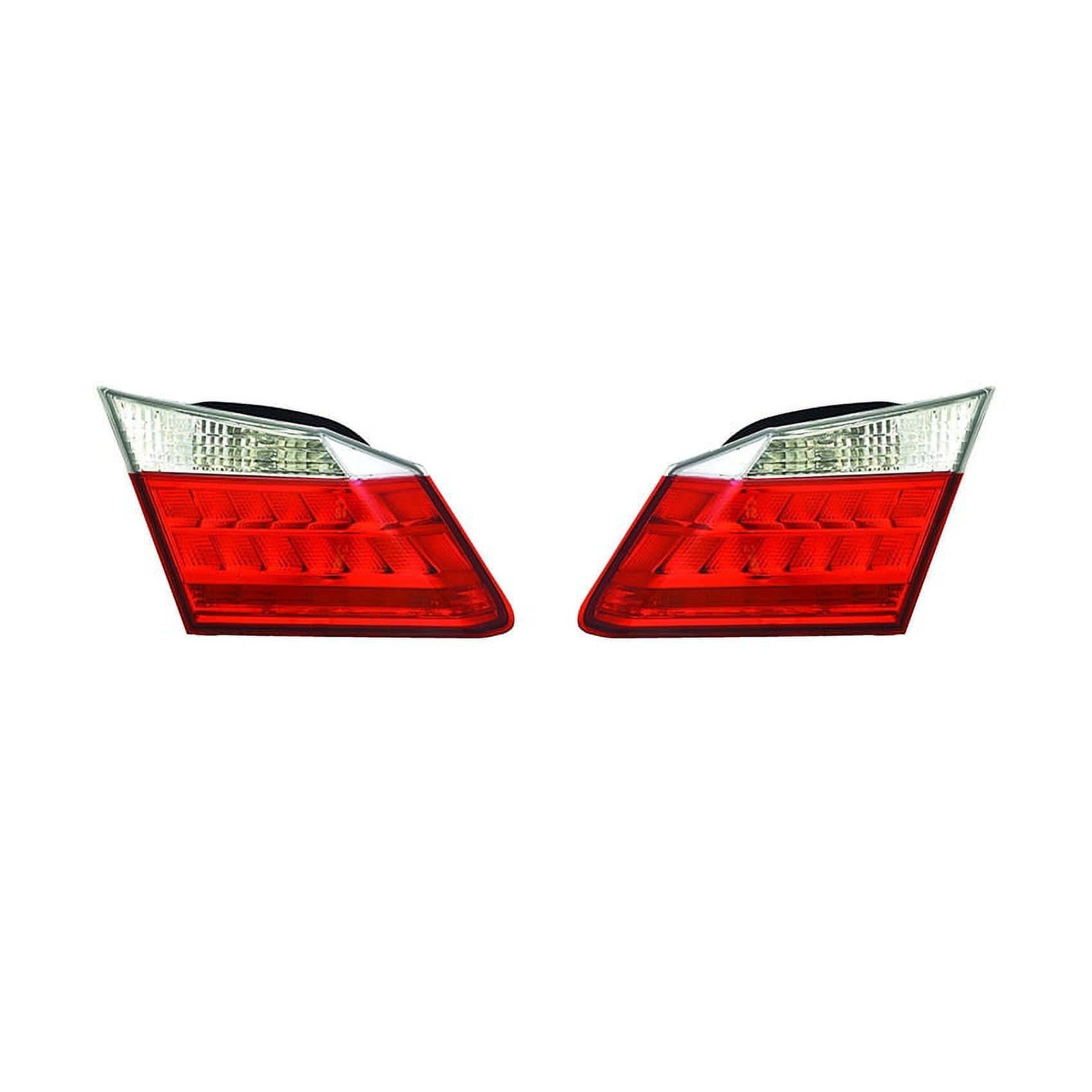 New Inner Tail Light Pair Fits Honda Accord 2013-2015 Ho2803106 34155-T2A-A11