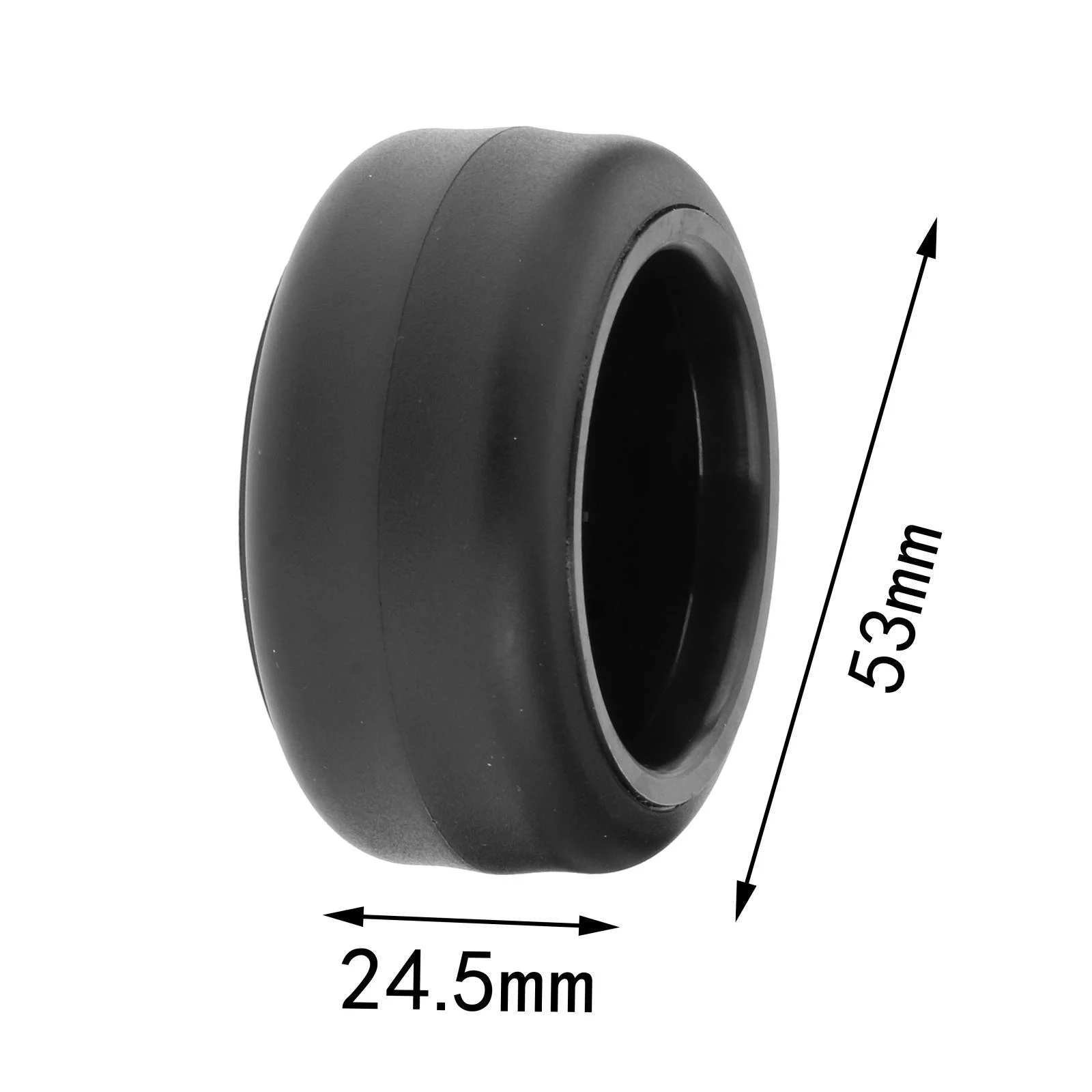 4 Pack Tyres with Wheel Rims :10 RC Truck Upgrade , C, 53x24mm C