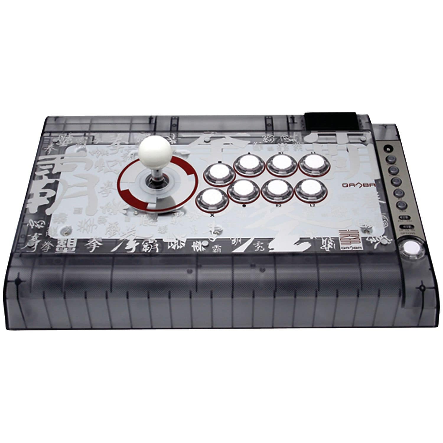Qanba Crystal Joystick for PlayStation 4 and PlayStation 3 and PC (Fighting Stick) Officially Licensed Sony Product