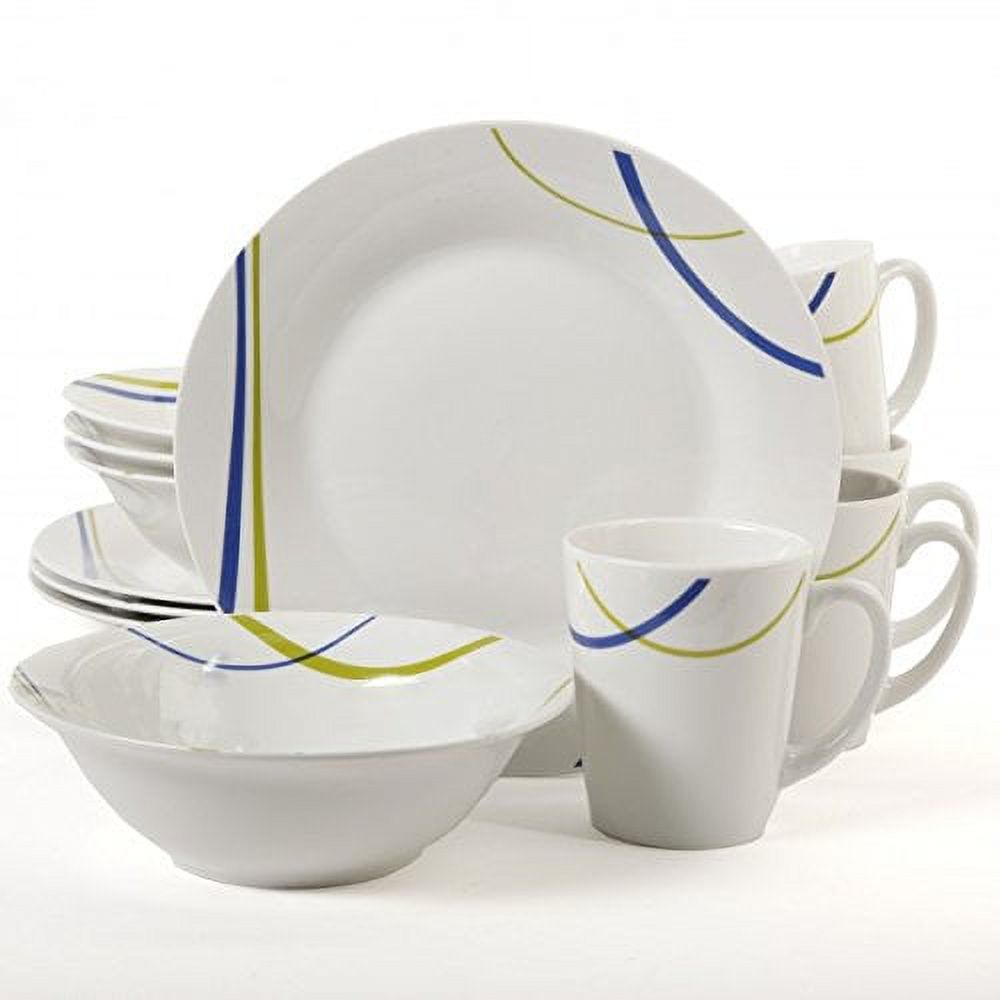 Gibson Home Divine Streams 12 Pc. Dinnerware Set