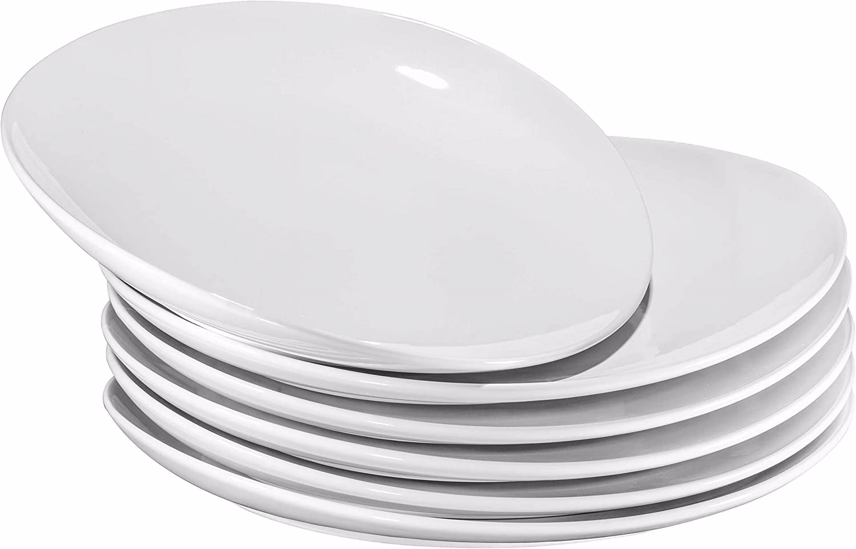 Ceramic Curved Serving Platters Set Of 6 Serving Plates. 11