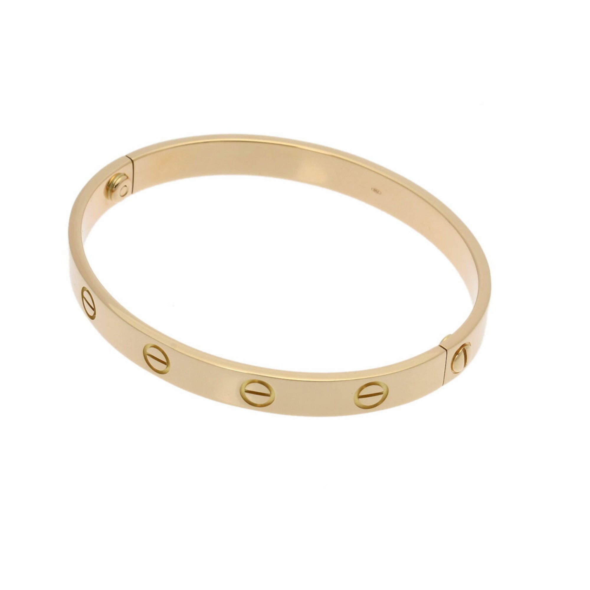 Pre-Owned CARTIER Love Bracelet Women's K18 Yellow Gold (Good)
